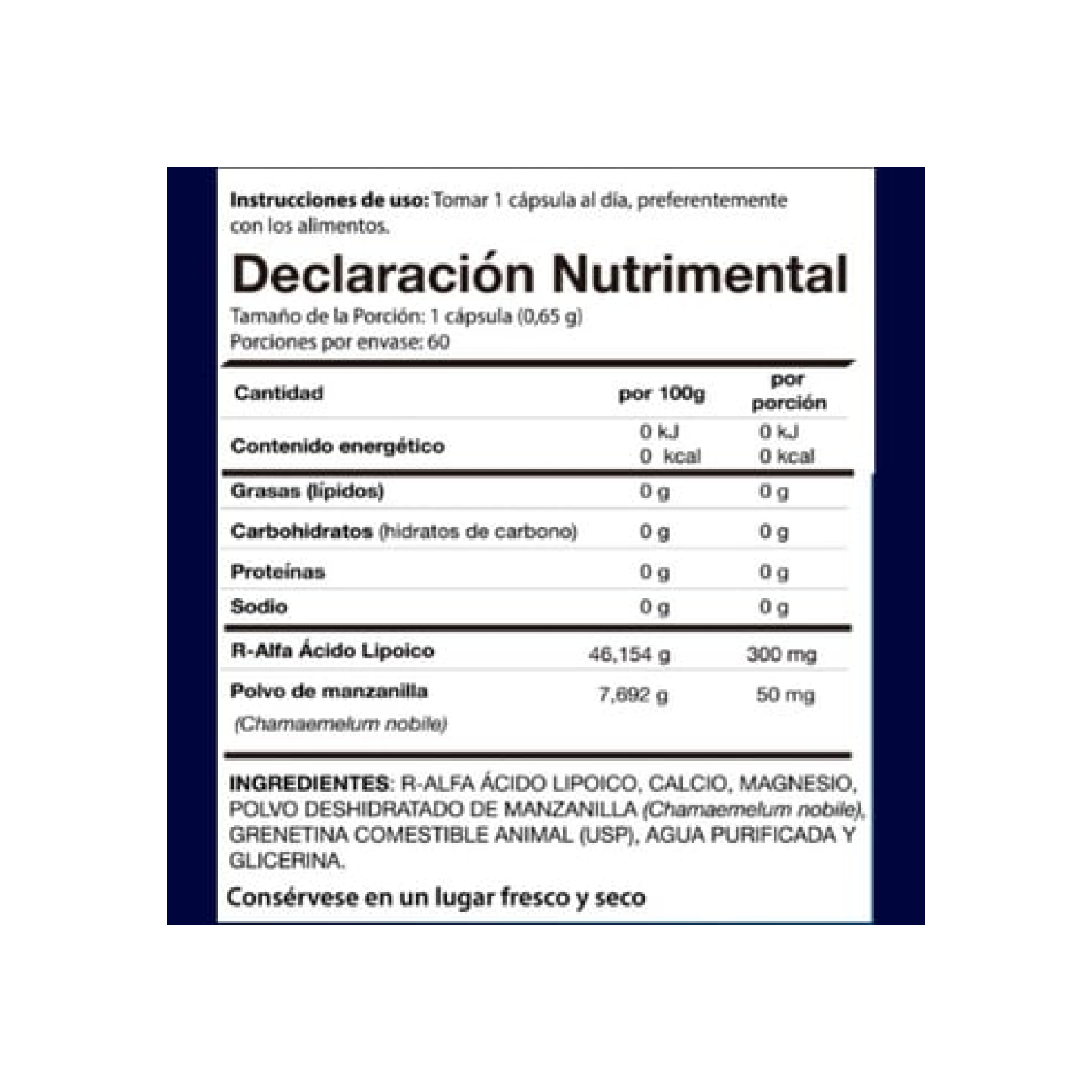 New Functional Nutraceutics R-Alfa Lipoico