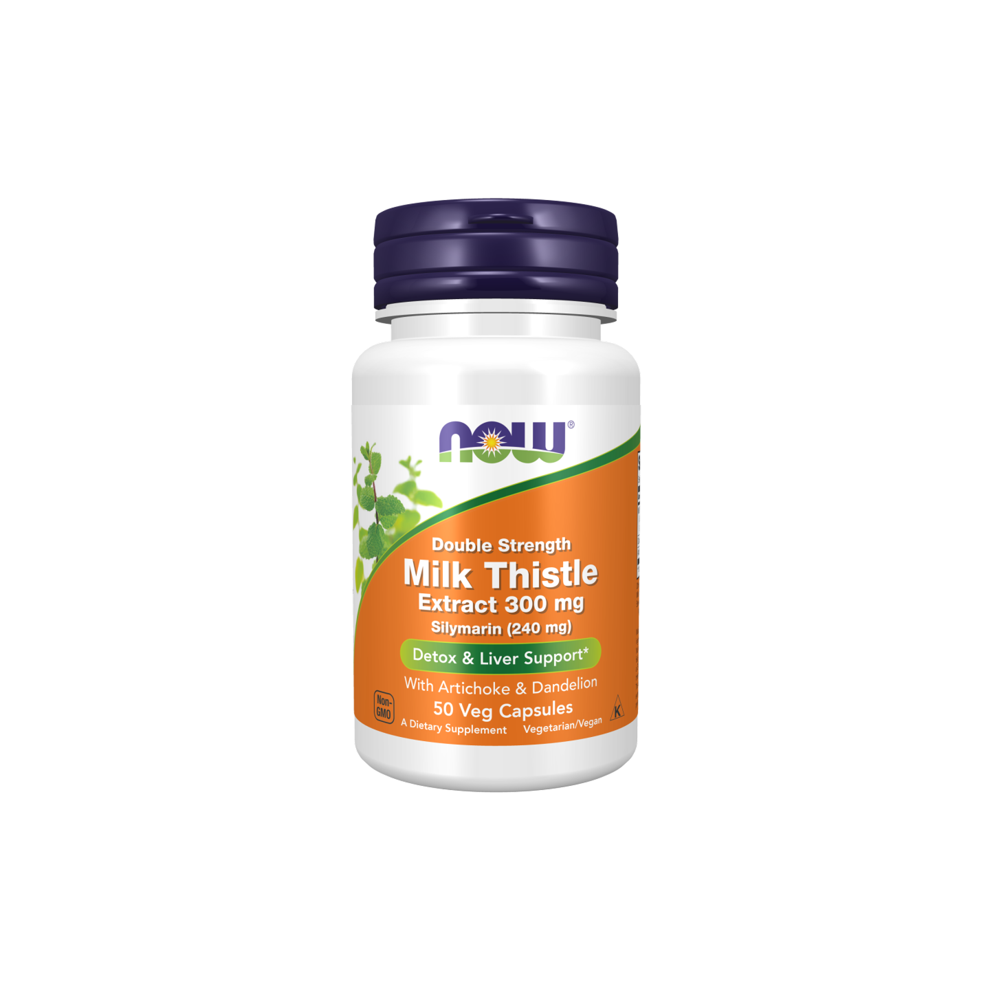 Now Fords Extracto de cardo mariano 300 mg, 50 cápsulas