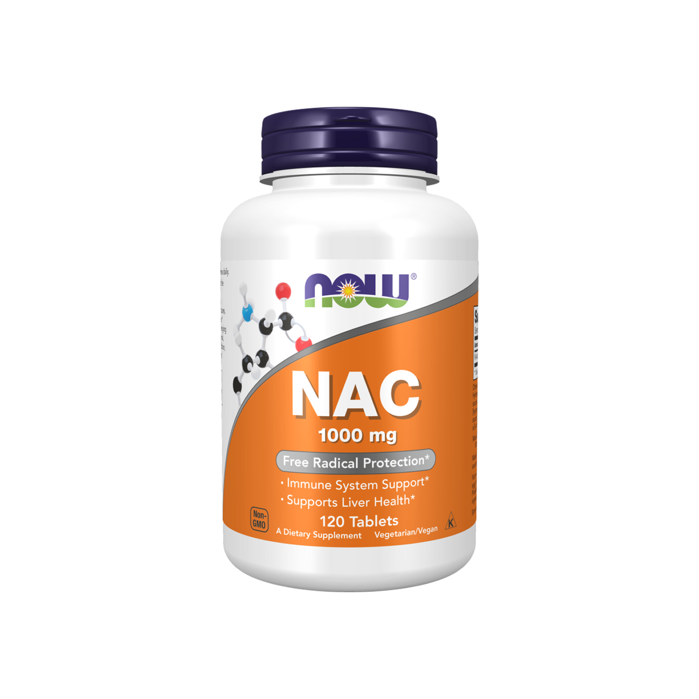 NOW Foods NAC 1000 mg, 120 tabletas