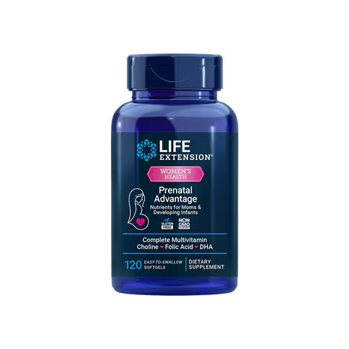 Life Extension Prenatal Advantage, 120 cápsulas blandas