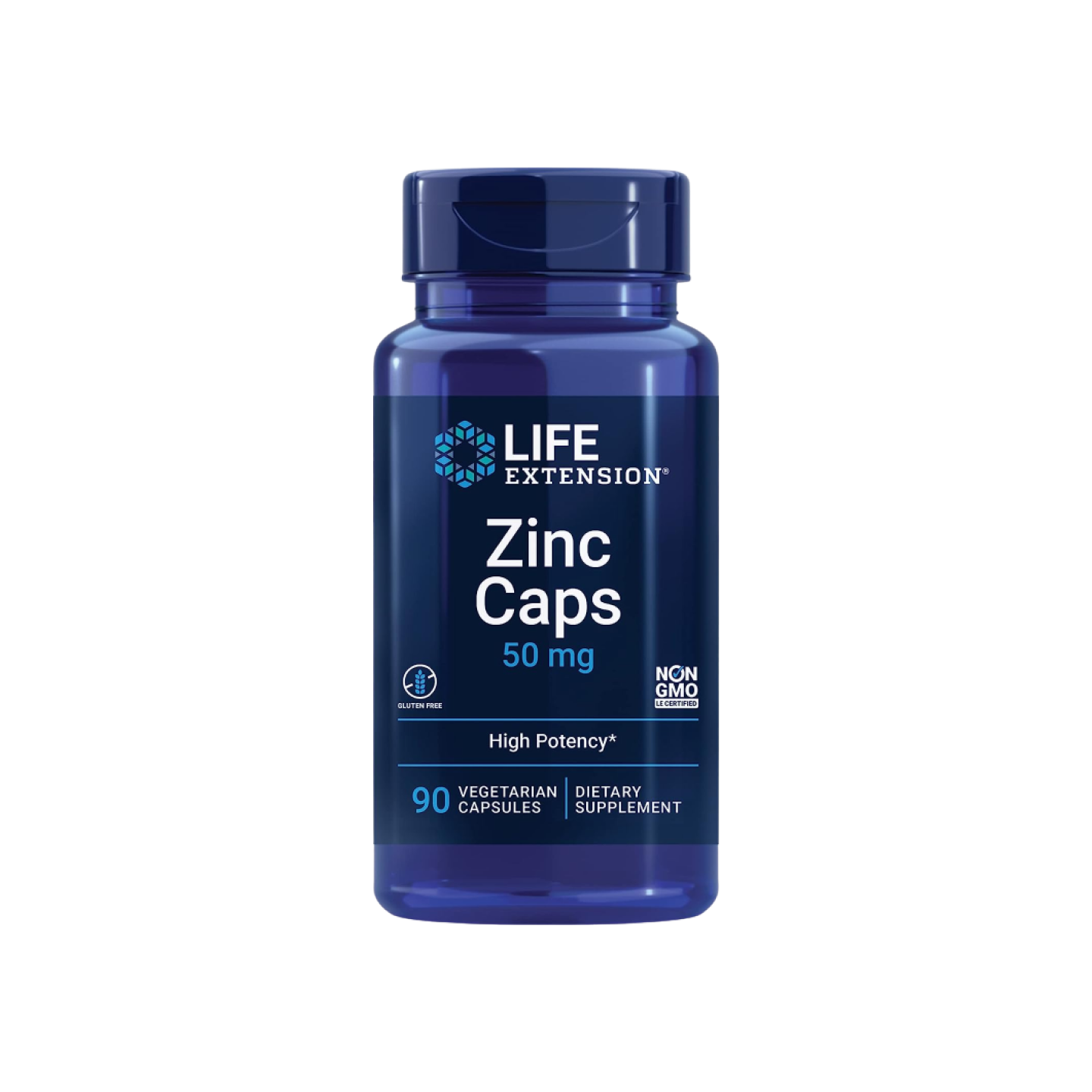 Life Extension Zinc 50 mg, 90 cápsulas