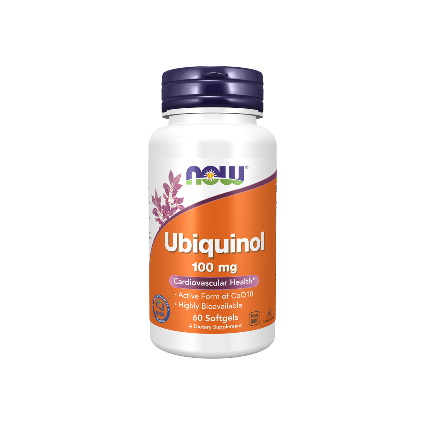 NOW Foods Ubiquinol 100 mg, 60 cápsulas blandas