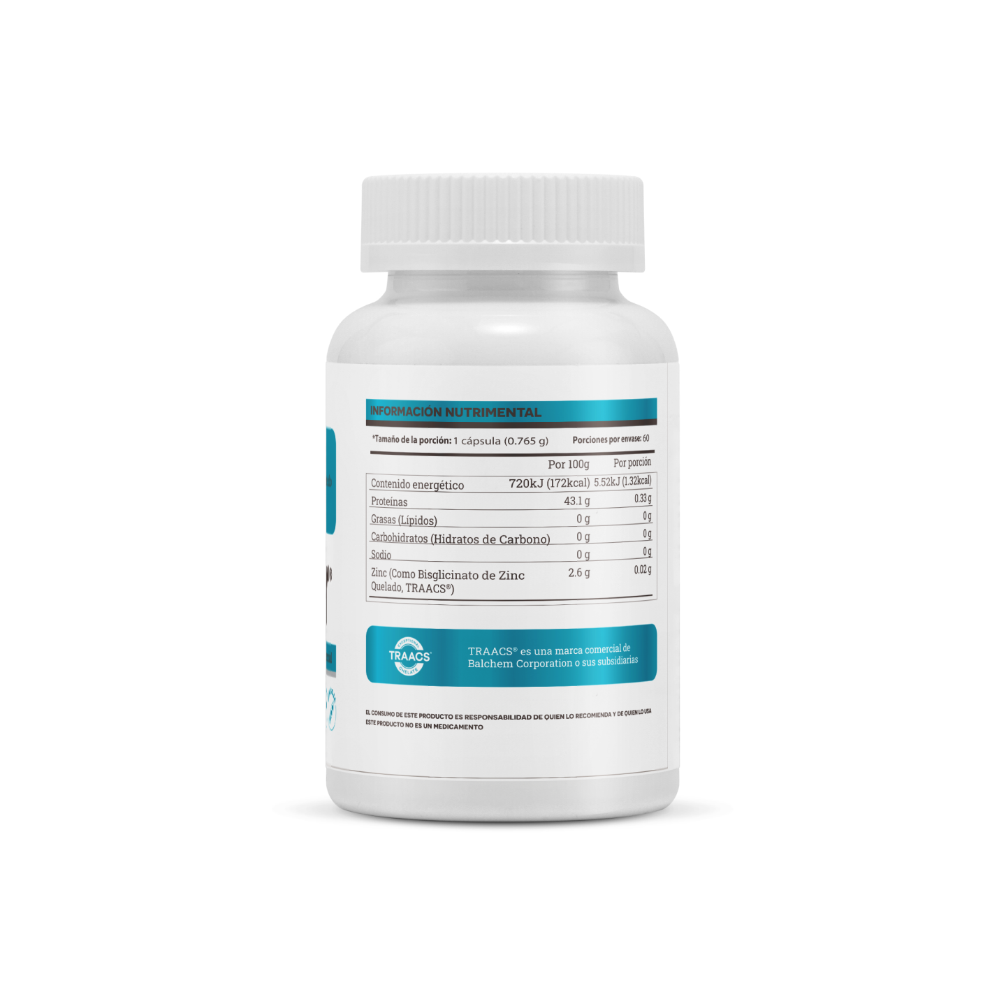 Matter Zincox | Bisglicinato de Zinc Quelado