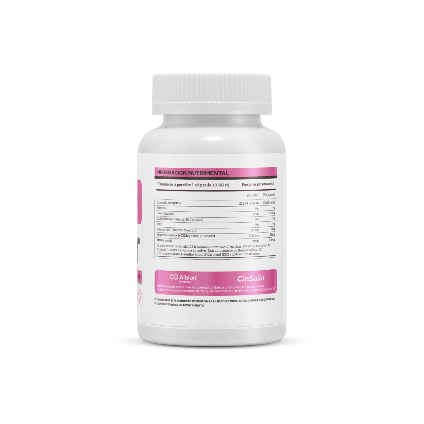 Matter FLOW | Cinsulin, Omega 6, I3C y Extracto de Hinojo