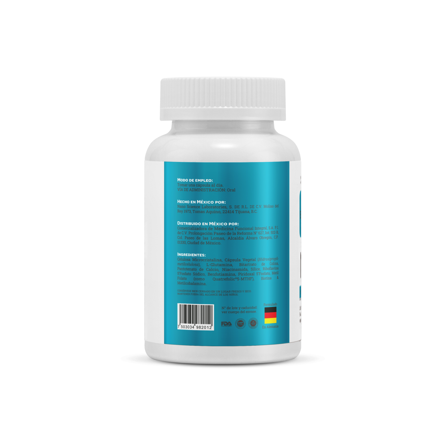 Matter Besties | Complejo B con Folato (Quatrefolic) & Vitamina B12