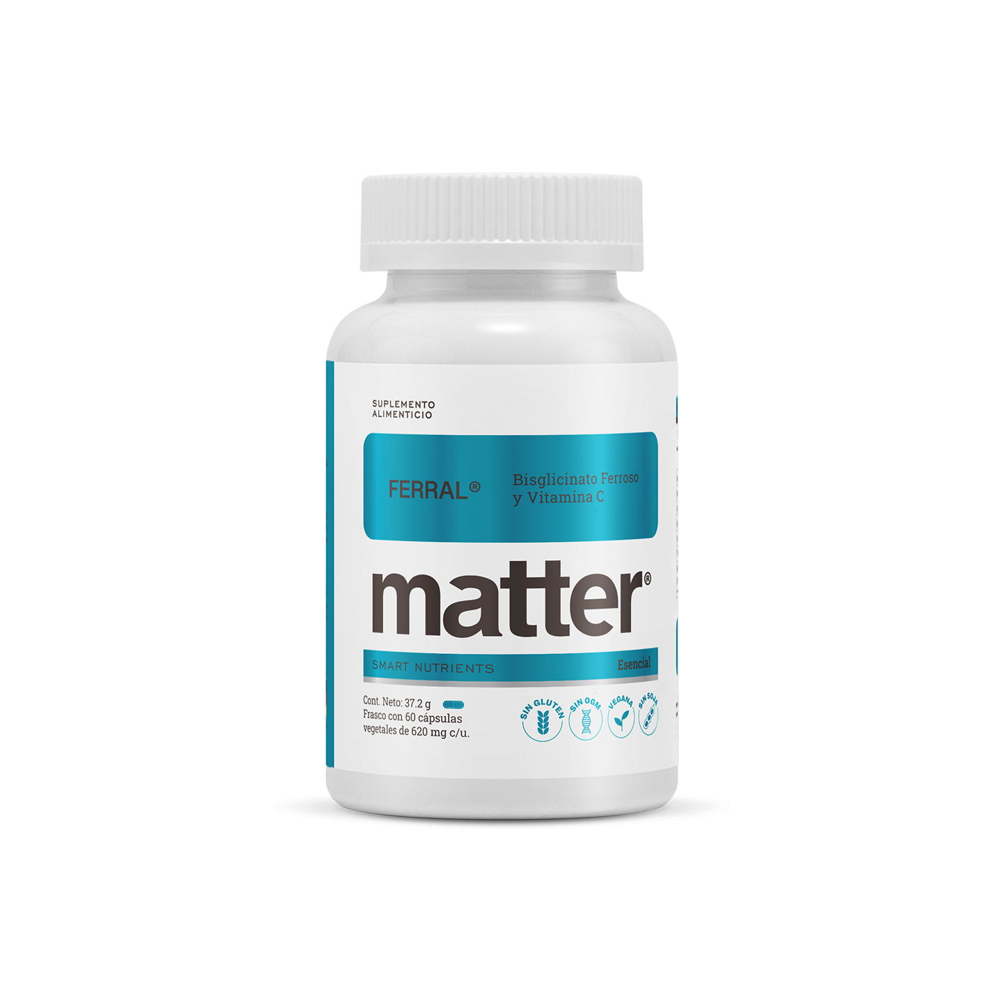Matter Ferral | Bisglicinato Ferroso & Vitamina C