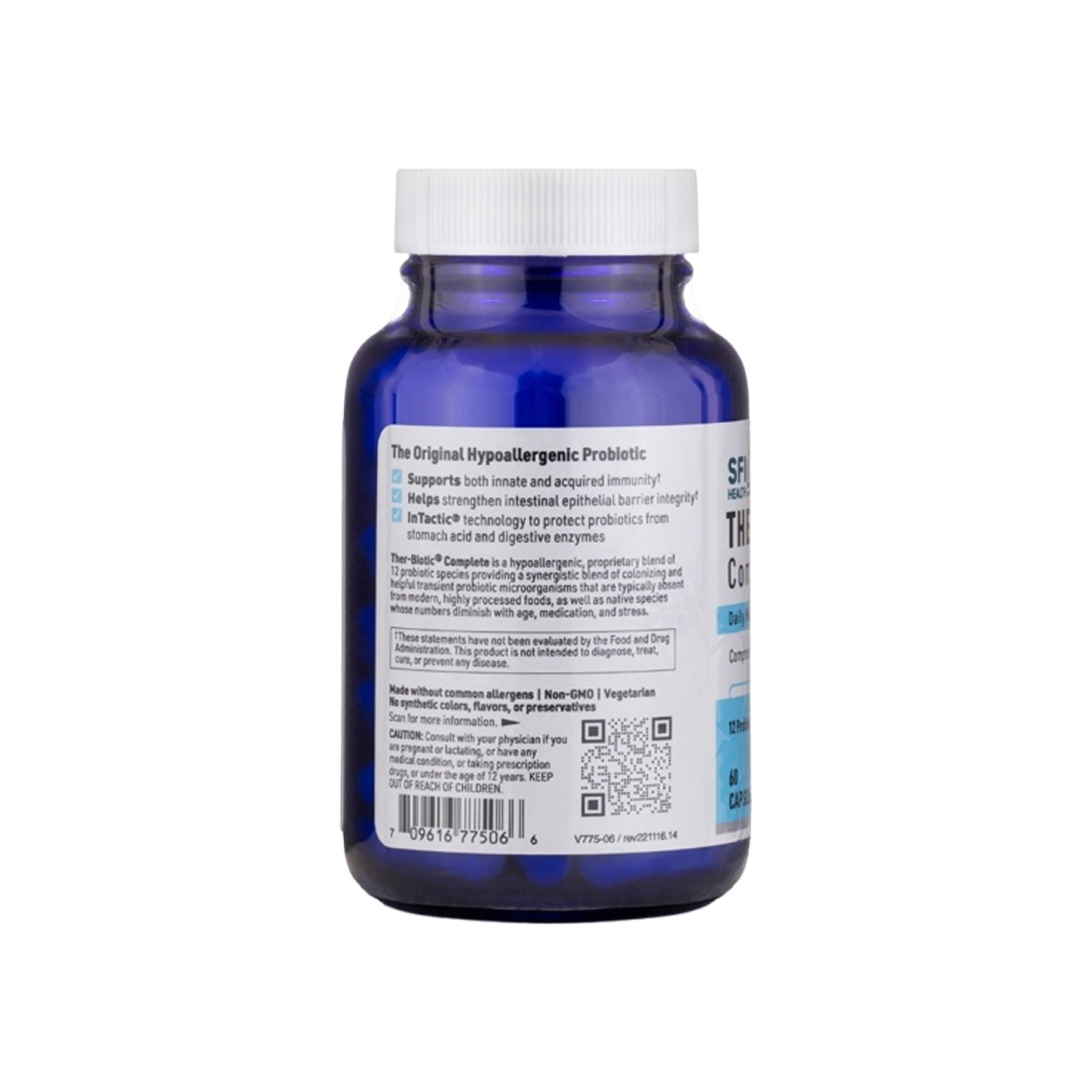 Klaire Labs Ther-Biotic Complete, 60 cápsulas