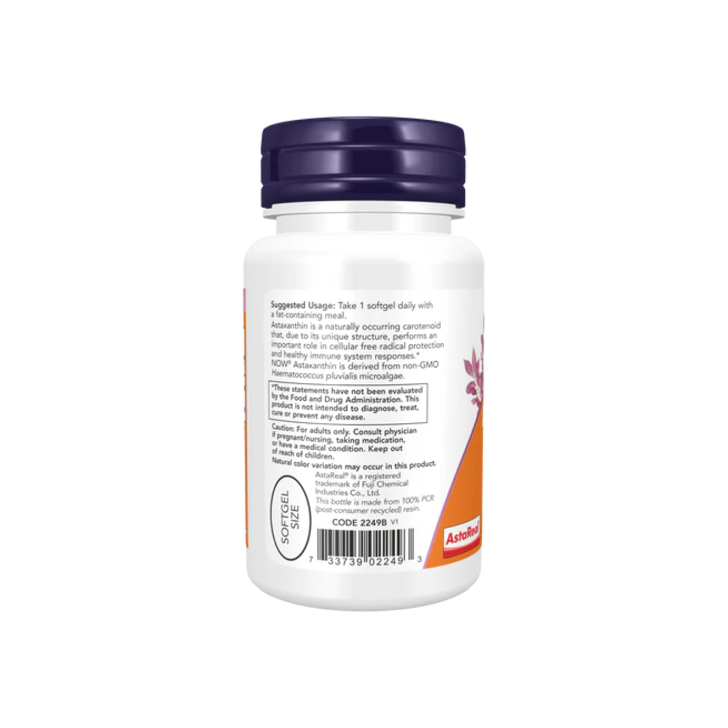 Now Foods Astaxantina Extra Fuerte 10 mg, 30 Cápsulas