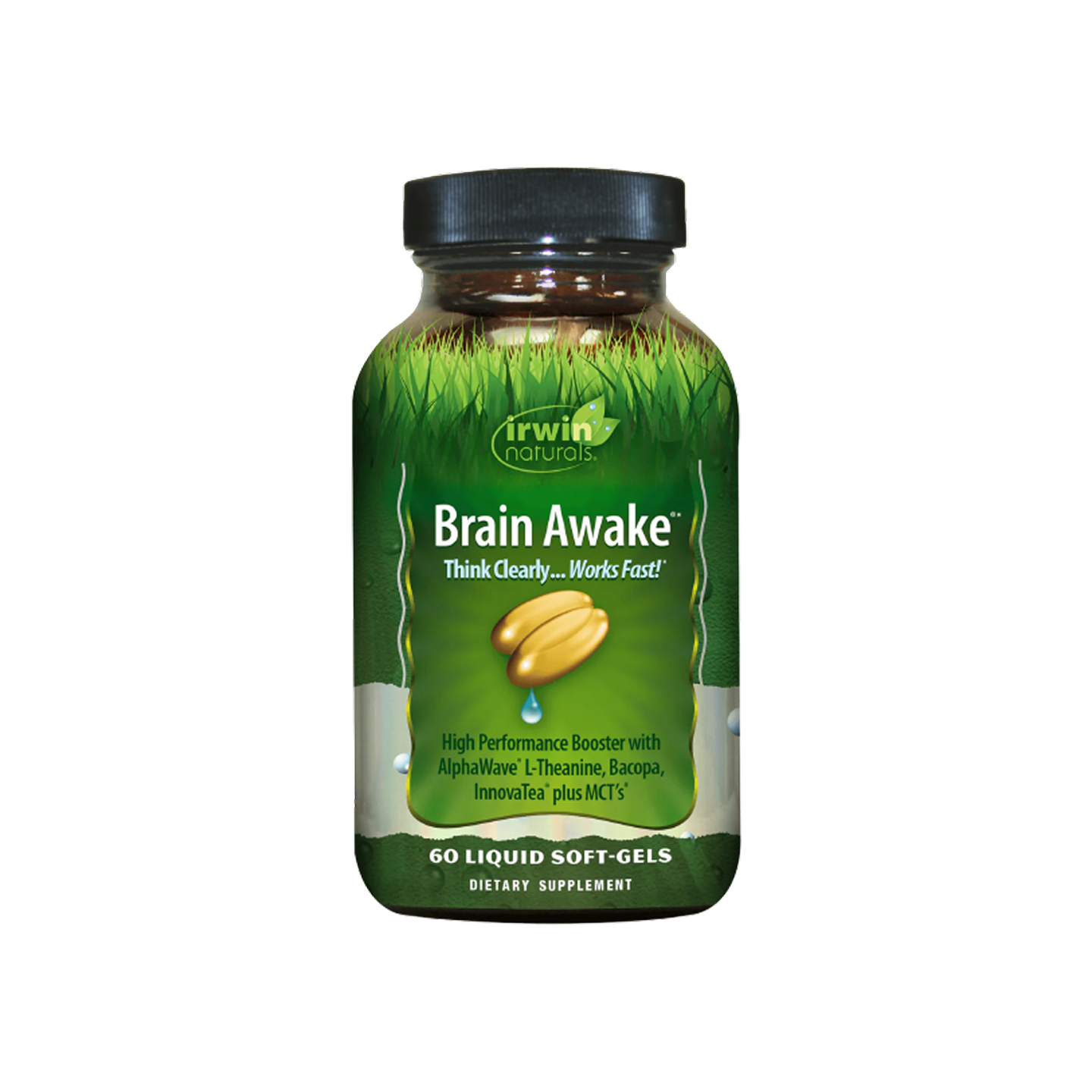 Irwin Naturals Brain Awake 60 cápsulas blandas