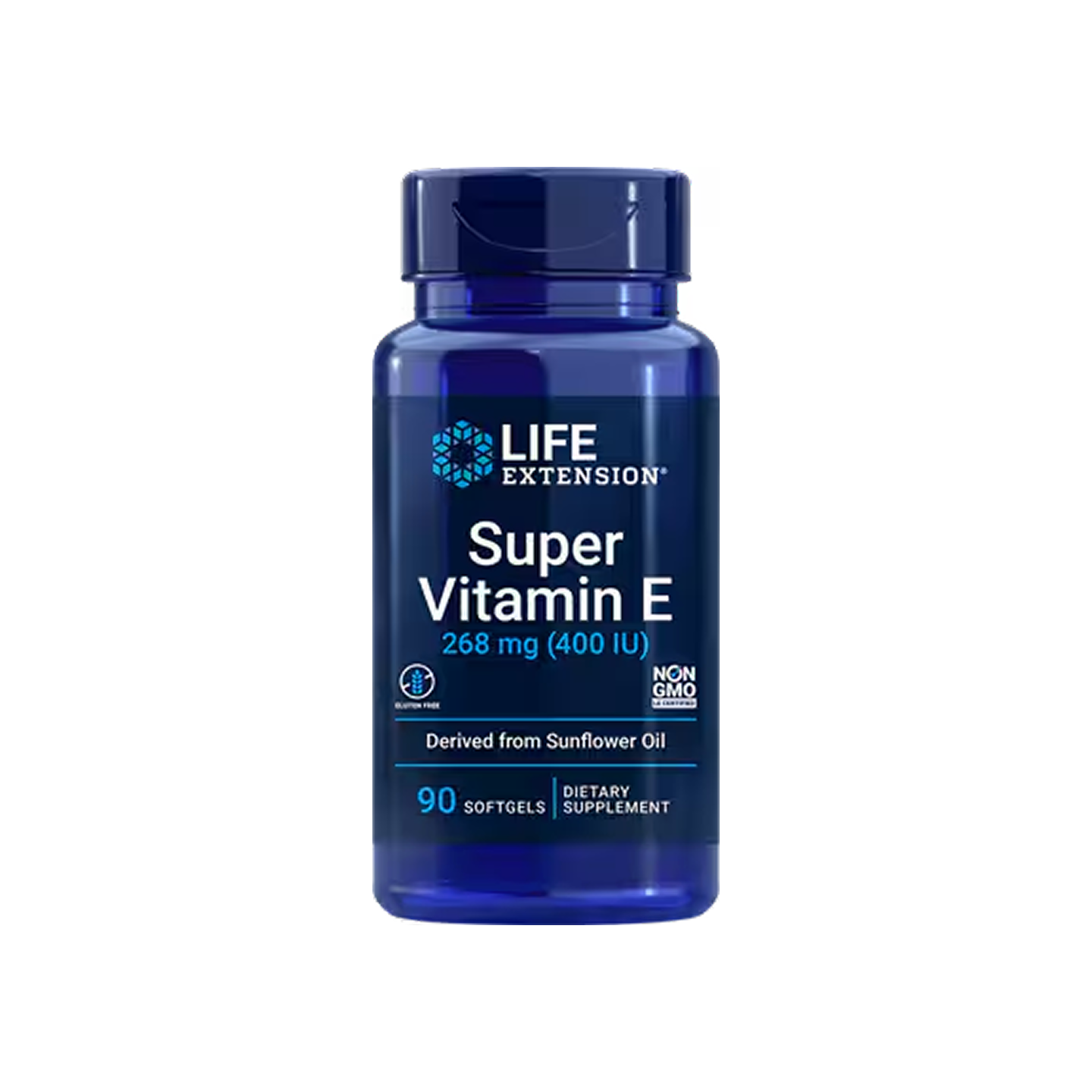 Life Extension Super Vitamin E 268 mg (400 IU) 90 softgels