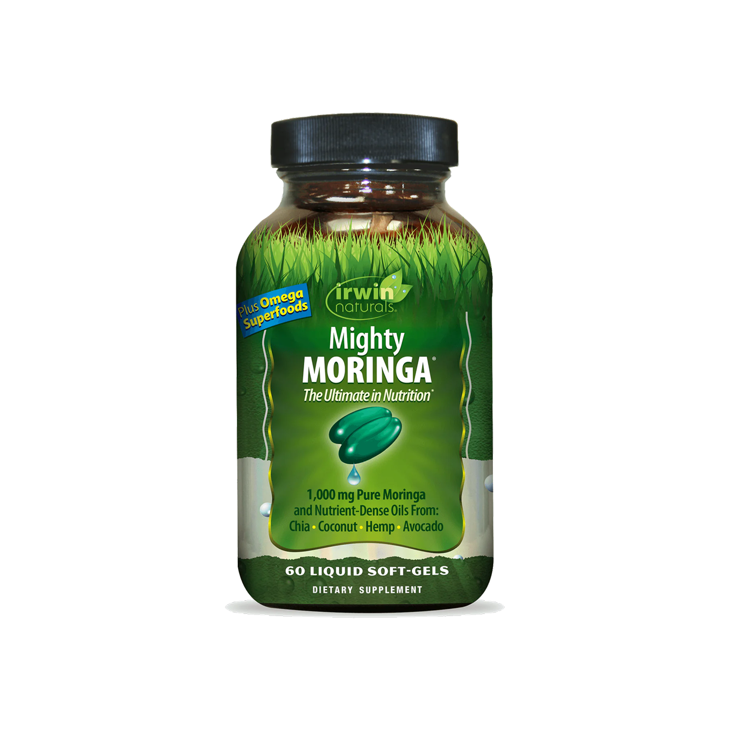 Irwin Naturals Mighty Moringa 60 cápsulas blandas