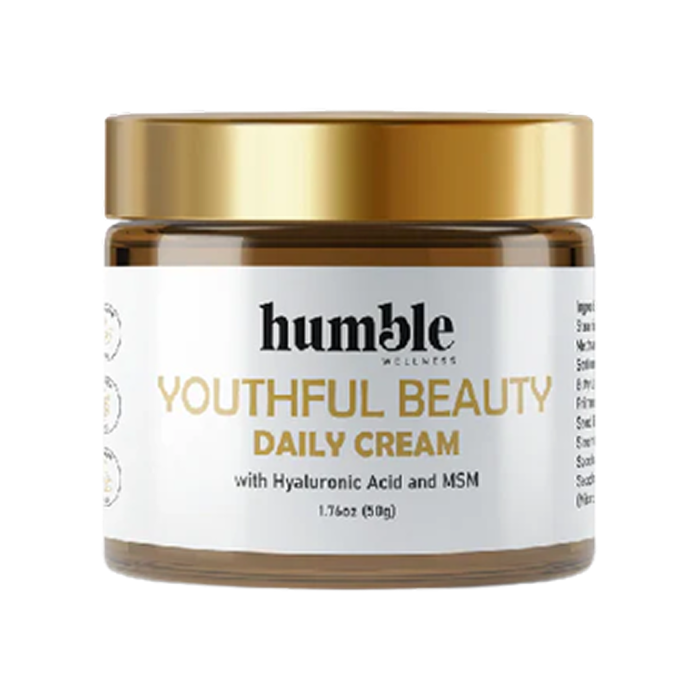 Crema Facial Rejuvenecedora Humble Wellness 50 g