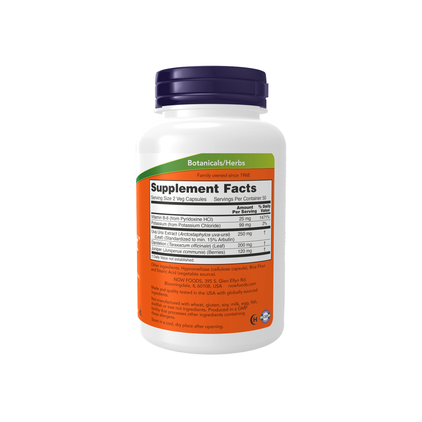 NOW Foods Water Out 100 cápsulas vegetales