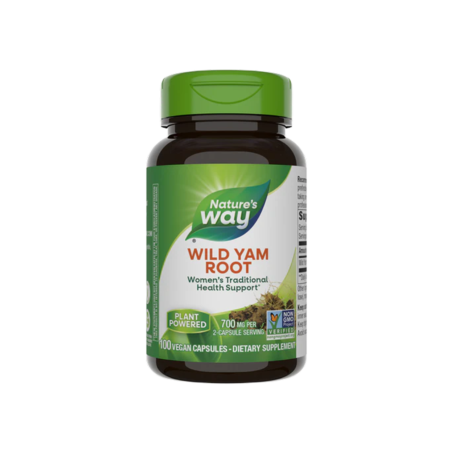 Nature's Way Wild Yam 850 mg 100 veg cápsulas