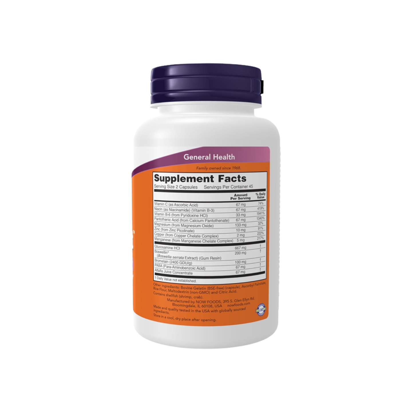 Cápsulas de Apoyo Articular (90 Caps)