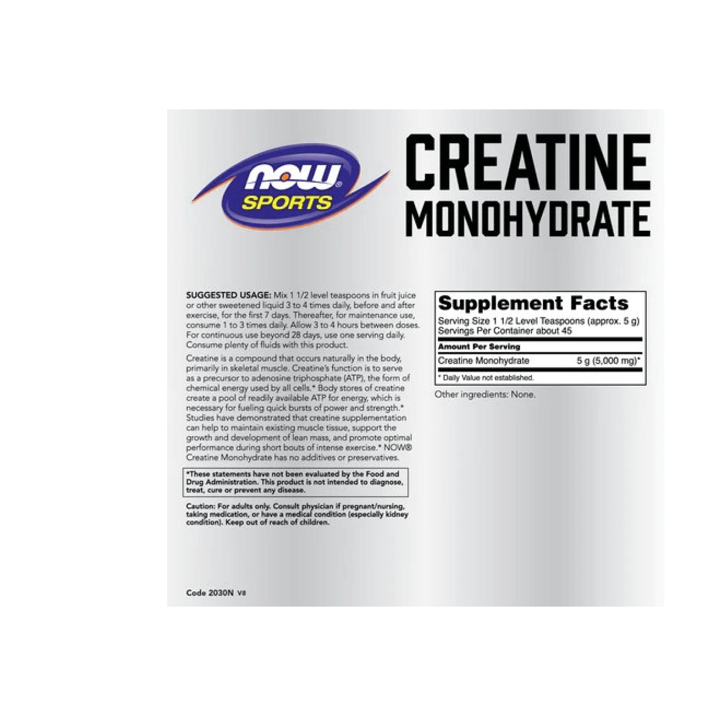 Creatina en Polvo 227gr