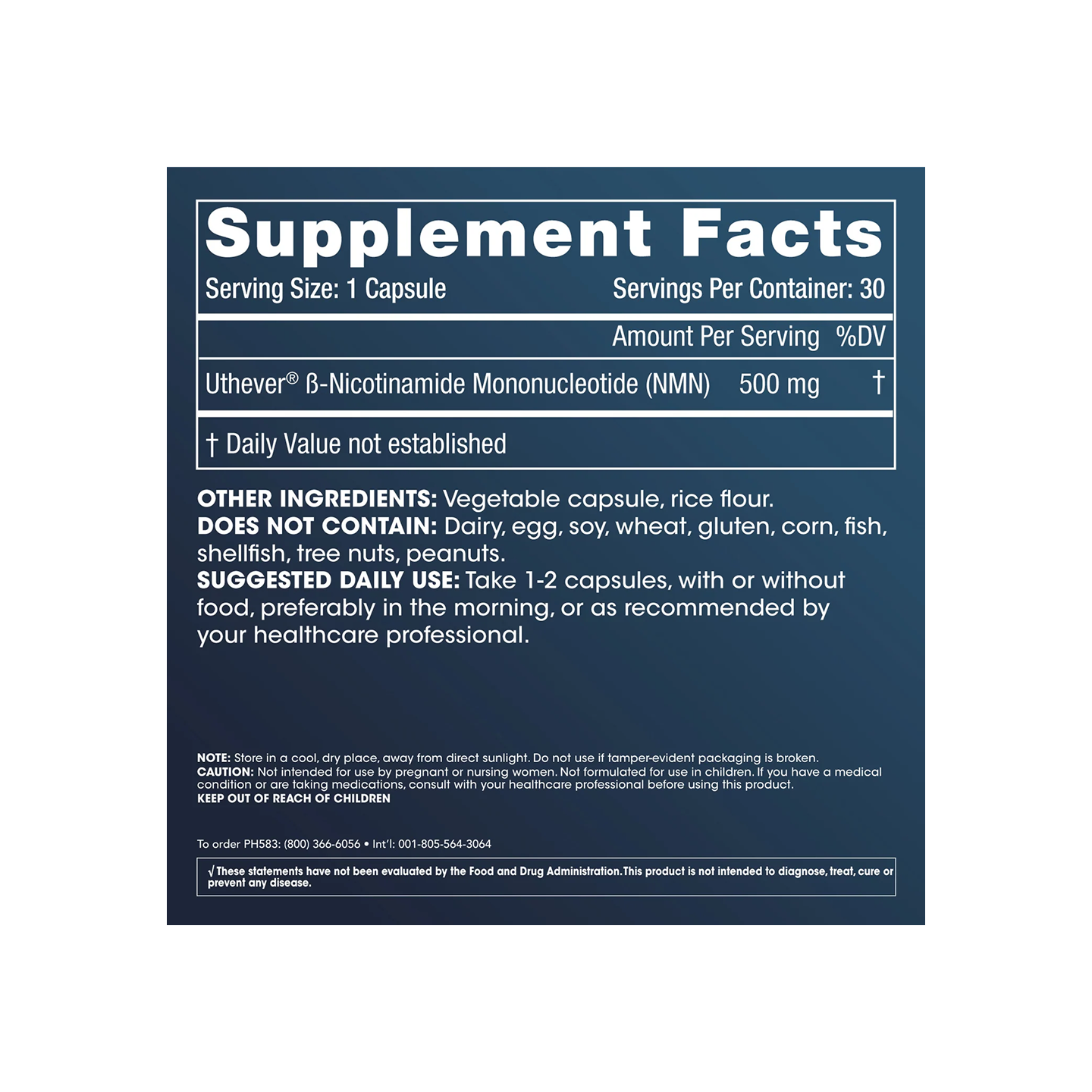 ProHealth Liposomal NMN Pro 500 mg 30 cápsulas