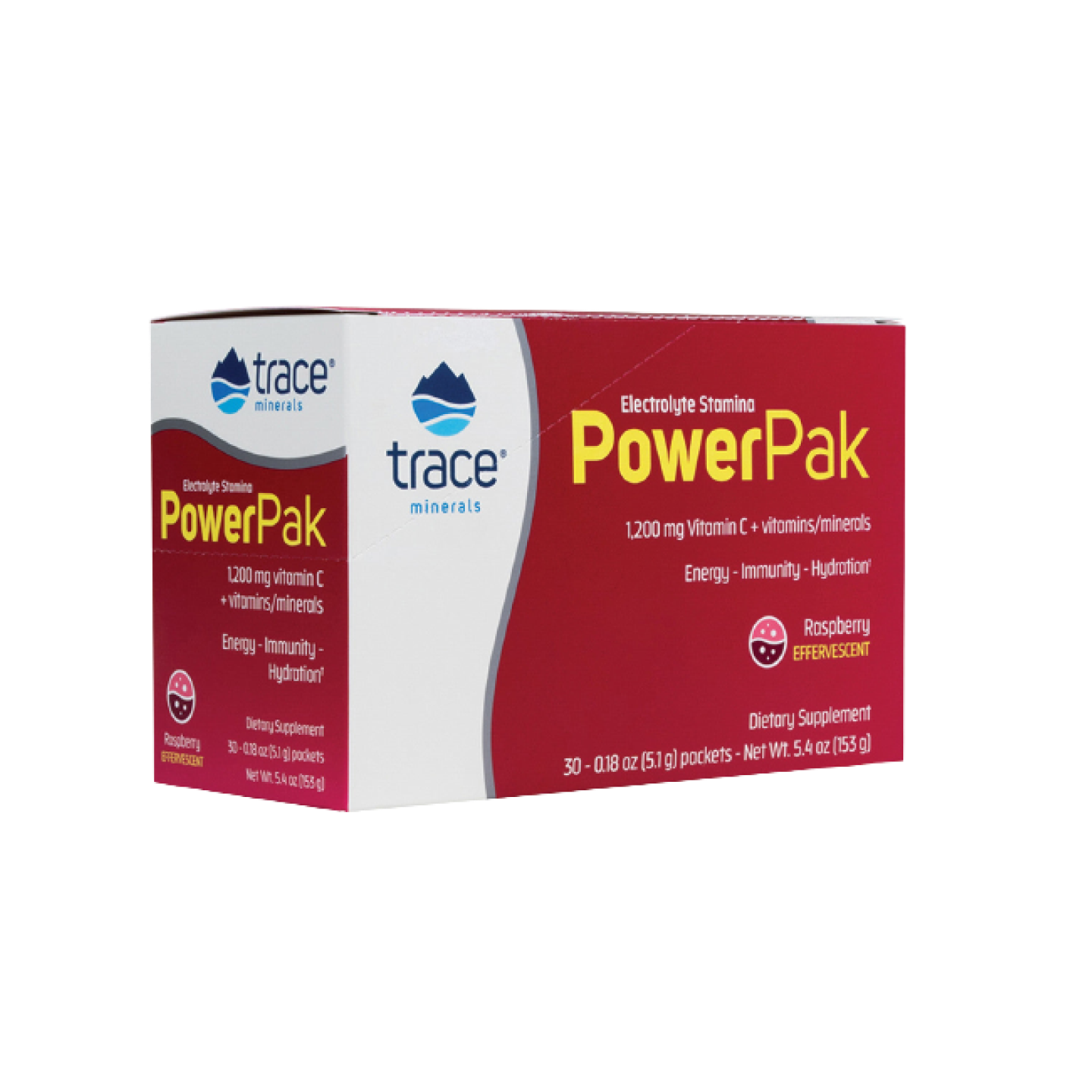 Electrolyte Stamina Power Pak Frutos Rojos ( VITAMINA C 1200MG) - Trace Minerals