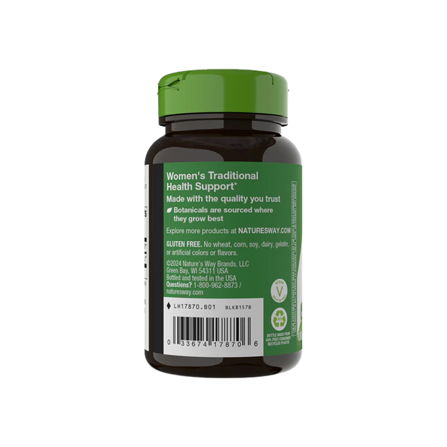 Nature's Way Wild Yam 850 mg 100 veg cápsulas