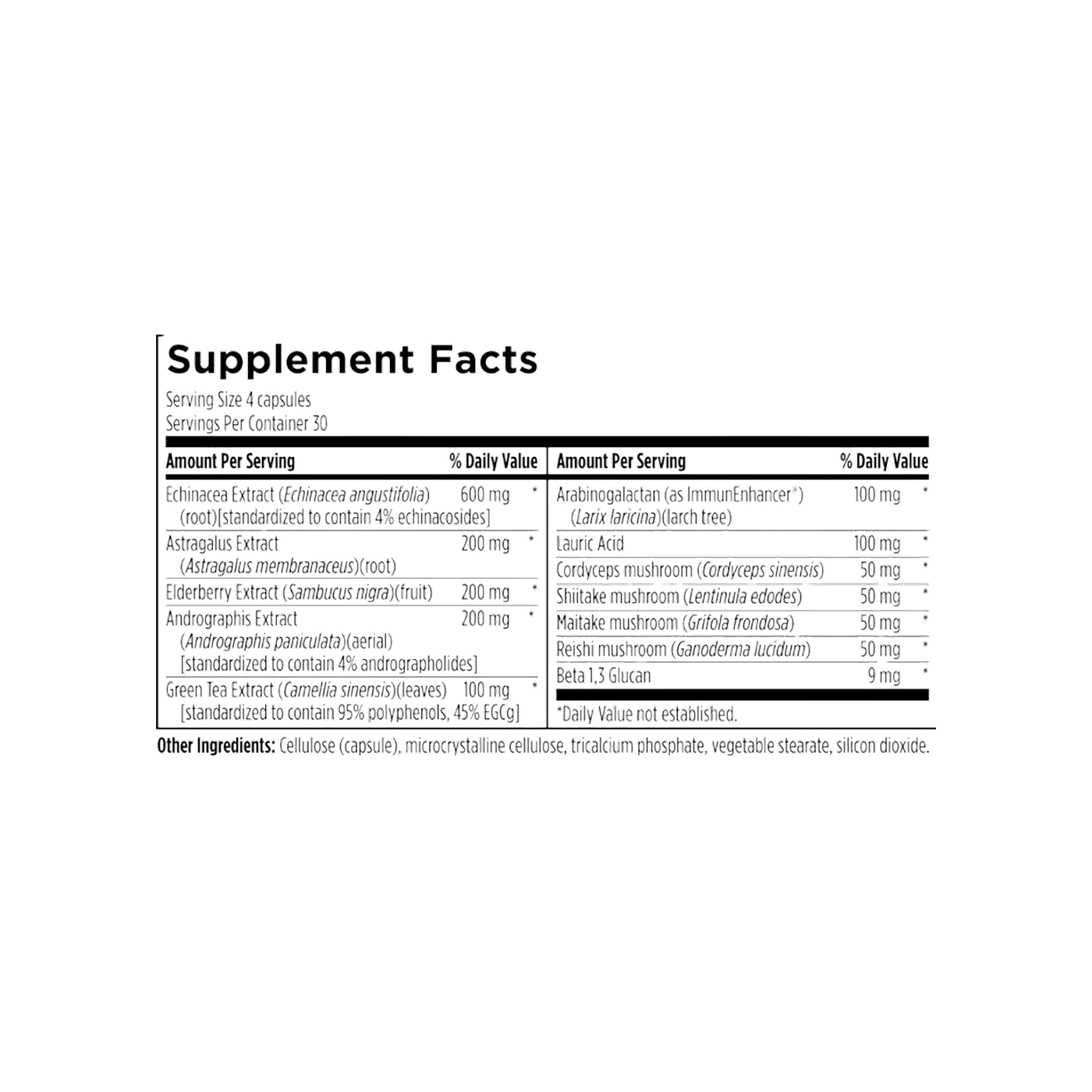 Designs for Health Immunitone Plus 120 cápsulas vegetales