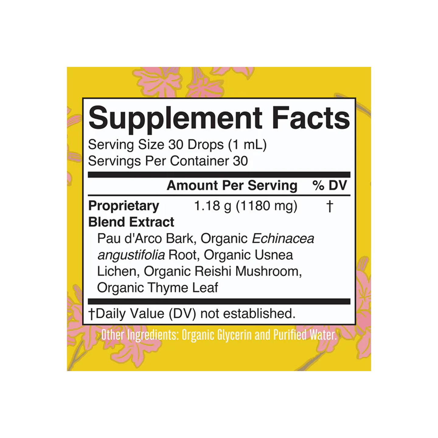 MaryRuth Organics Mezcla Herbal Pau D'Arco 1 oz