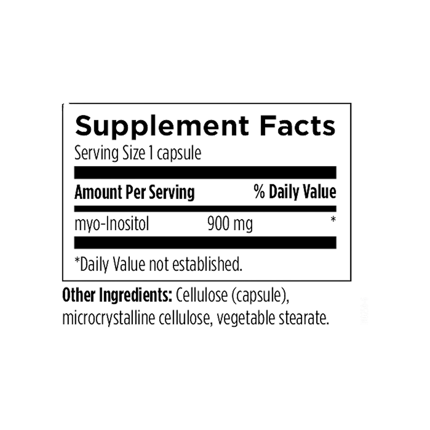 Designs for Health Inositol 900 mg 120 cápsulas