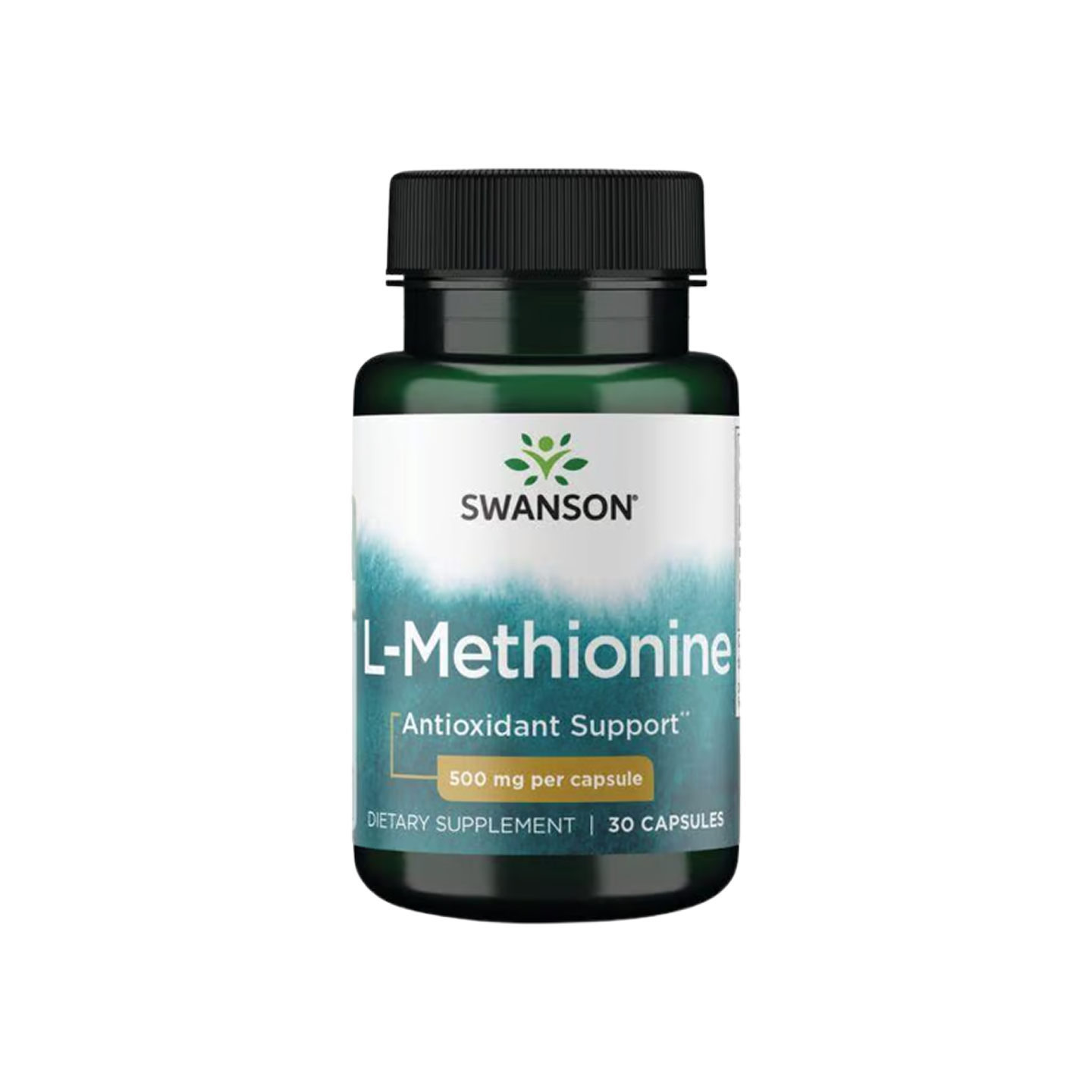 Swanson Premium L-Metionina Pura 500 mg 30 cápsulas