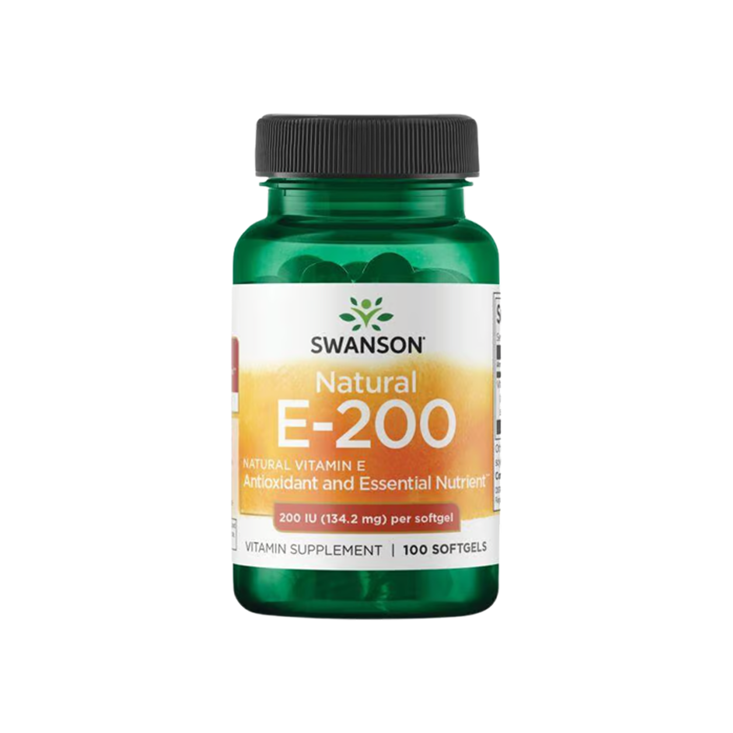 Swanson Vitamin E 200 IU 134.2 mg 100 Softgels