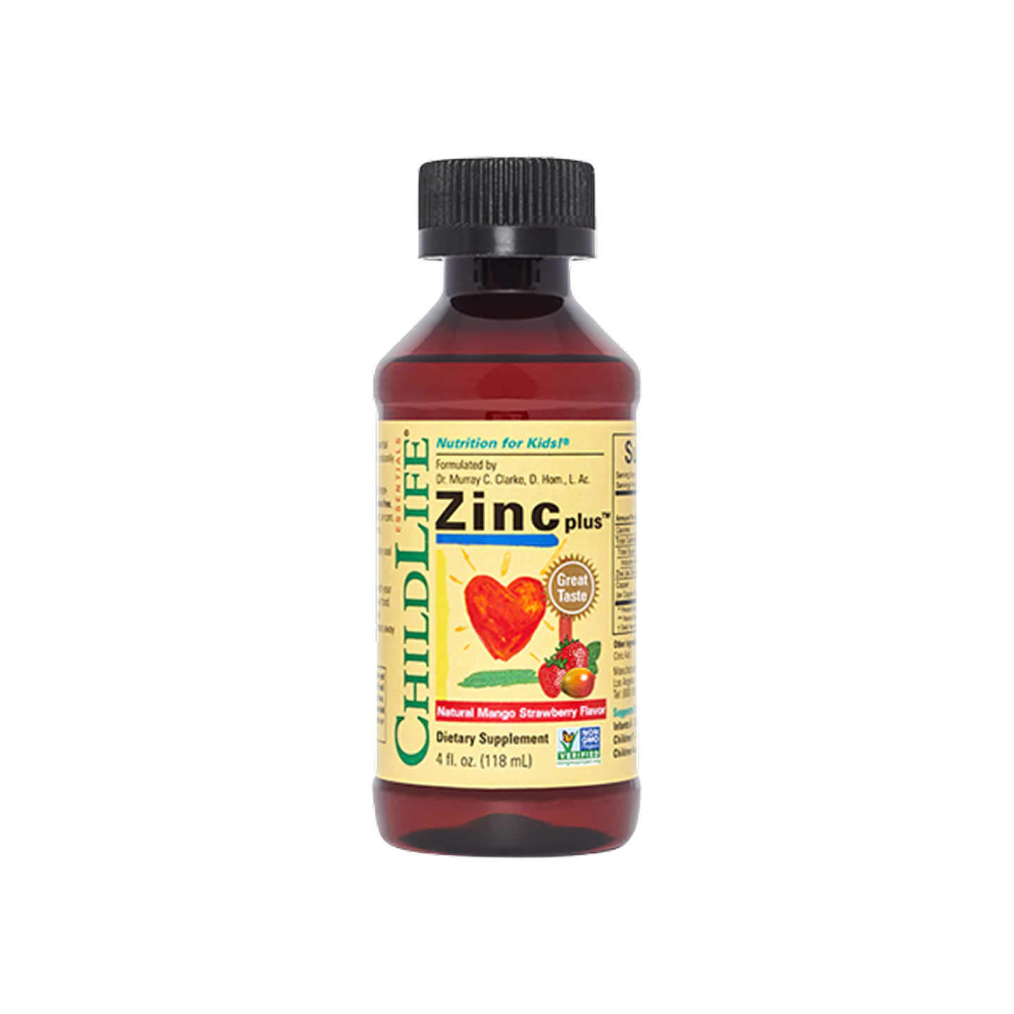 ChildLife Essentials® Liquid Zinc Plus® – 118 ml