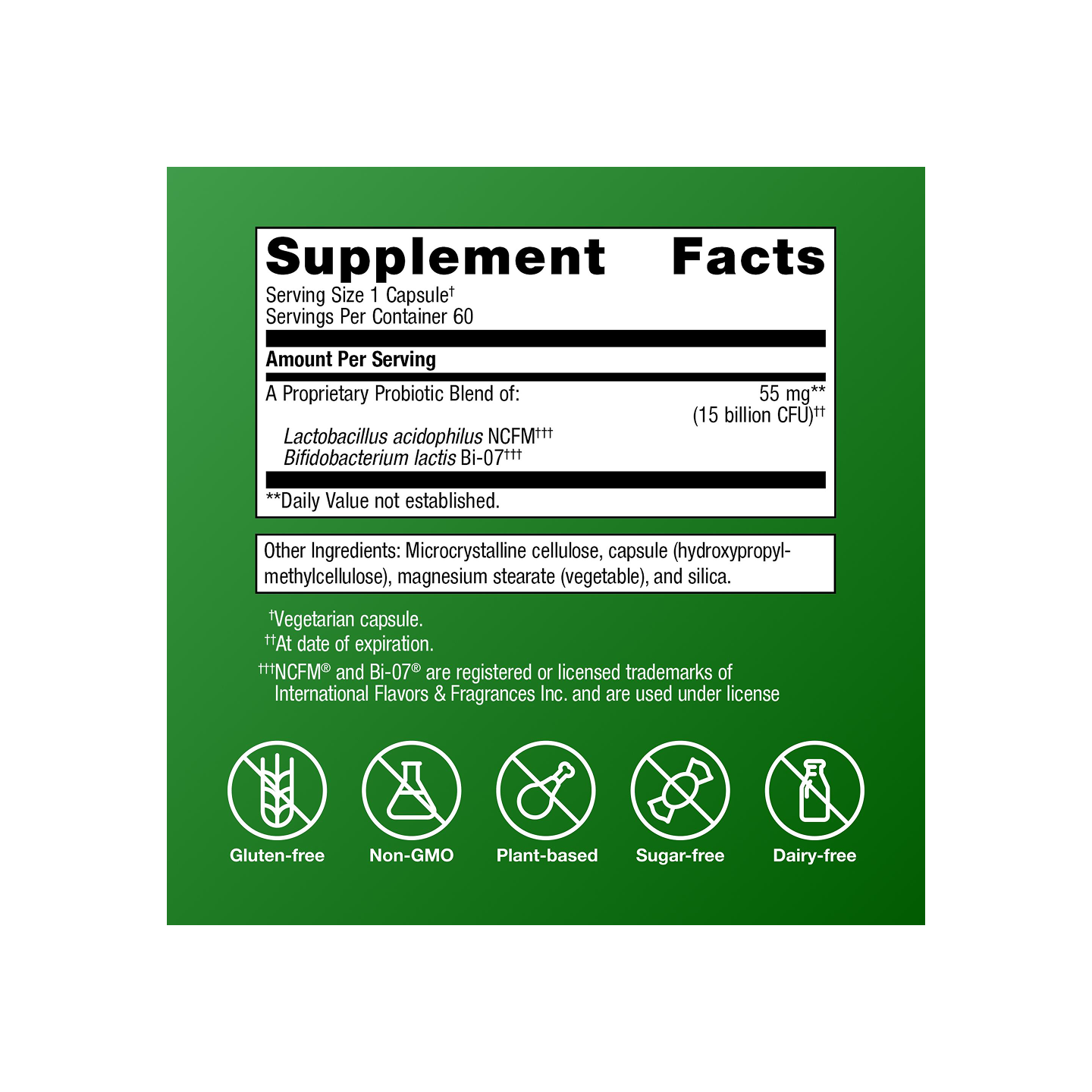 Metagenics Ultraflora Balance Probiotic 618 mg 60 cápsulas