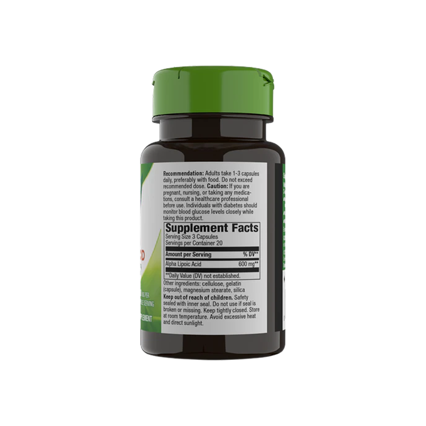 Nature's Way Ácido Alfa Lipoico 600 mg 60 cápsulas