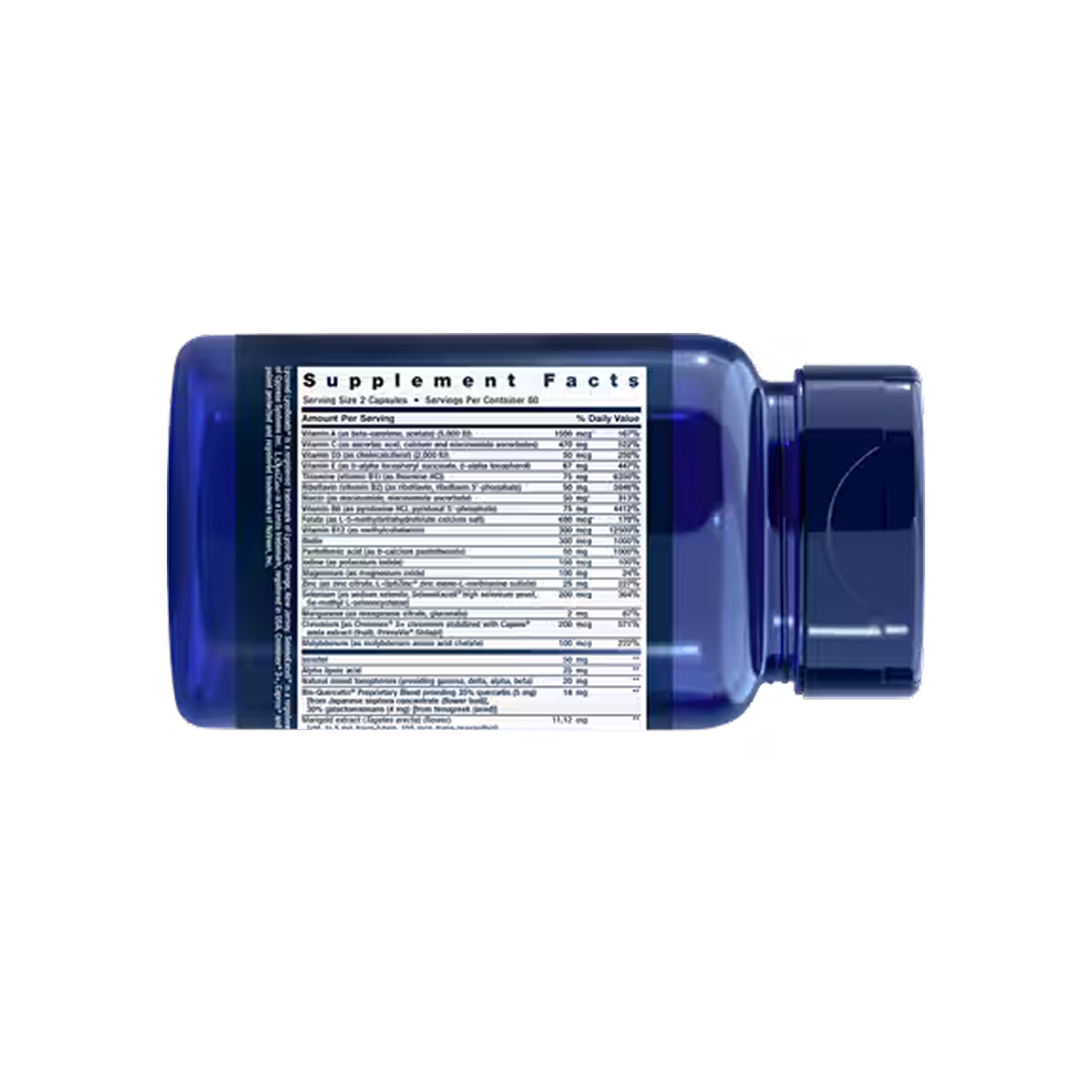 Life Extension Two-Per-Day – 120 Cápsulas