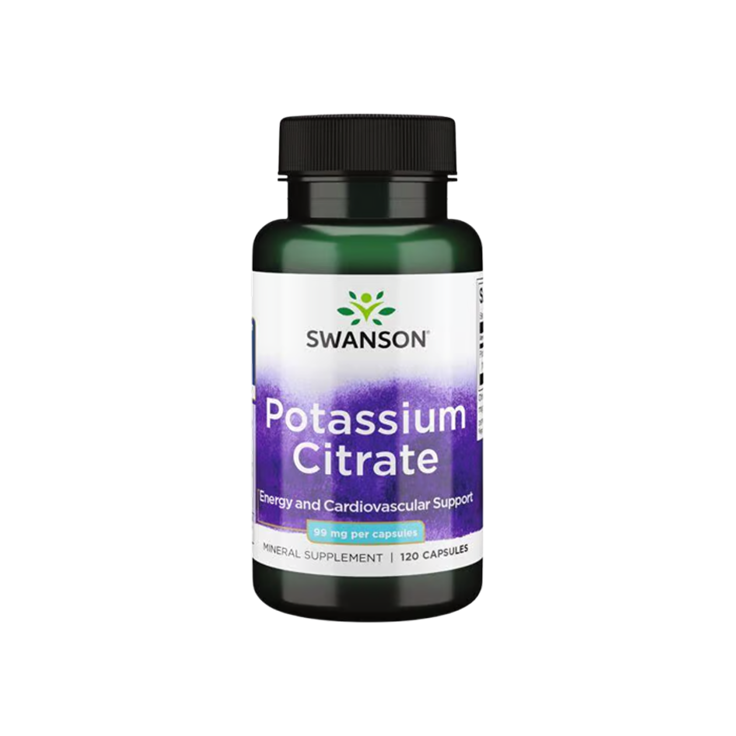 Swanson Ultra Potassium Citrate 99 mg – 120 Cápsulas