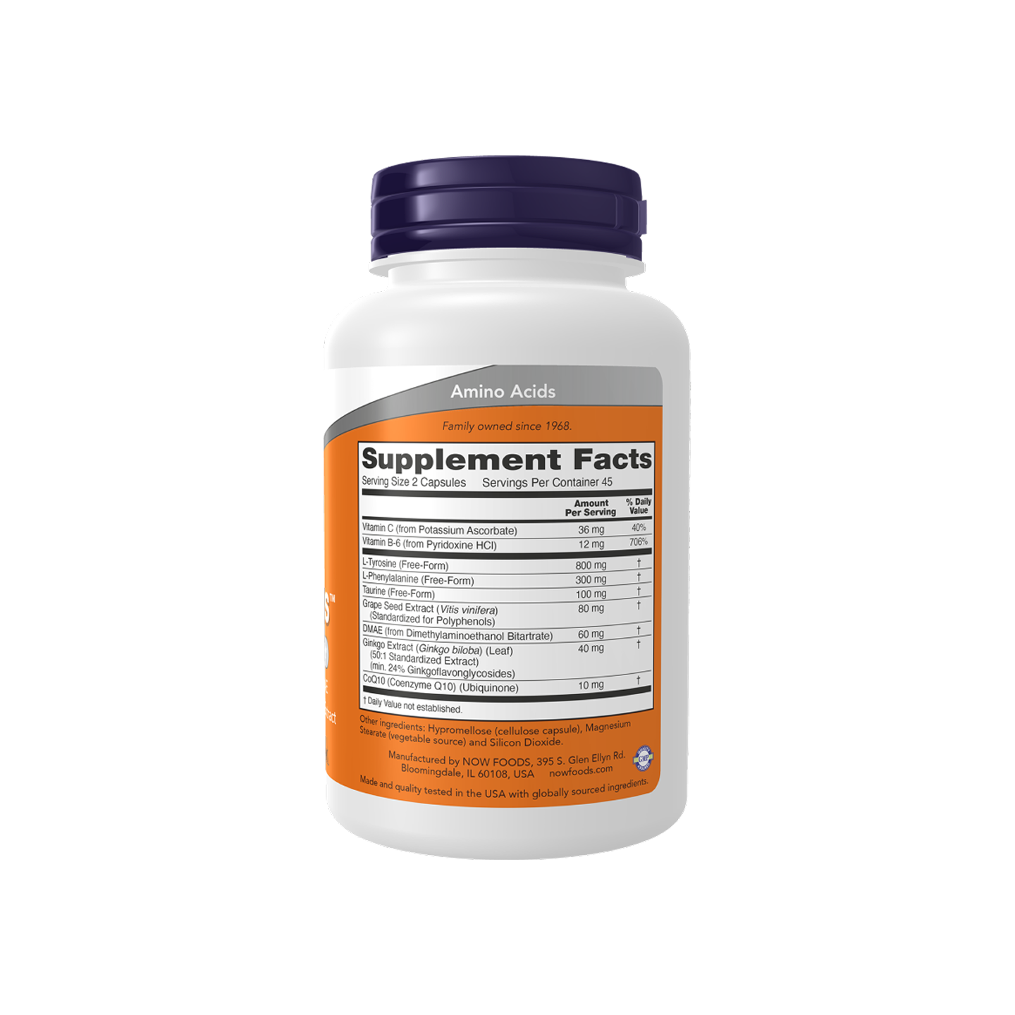NOW Foods True Focus 90 cápsulas vegetales