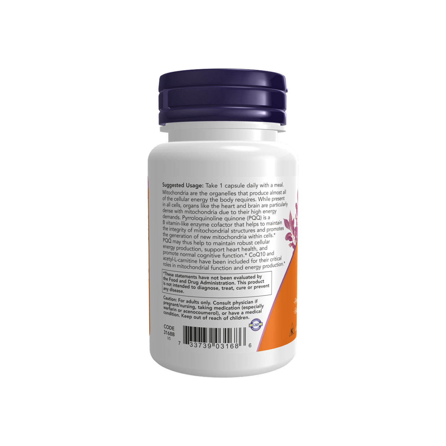 NOW Foods PQQ Energy 30 cápsulas vegetales