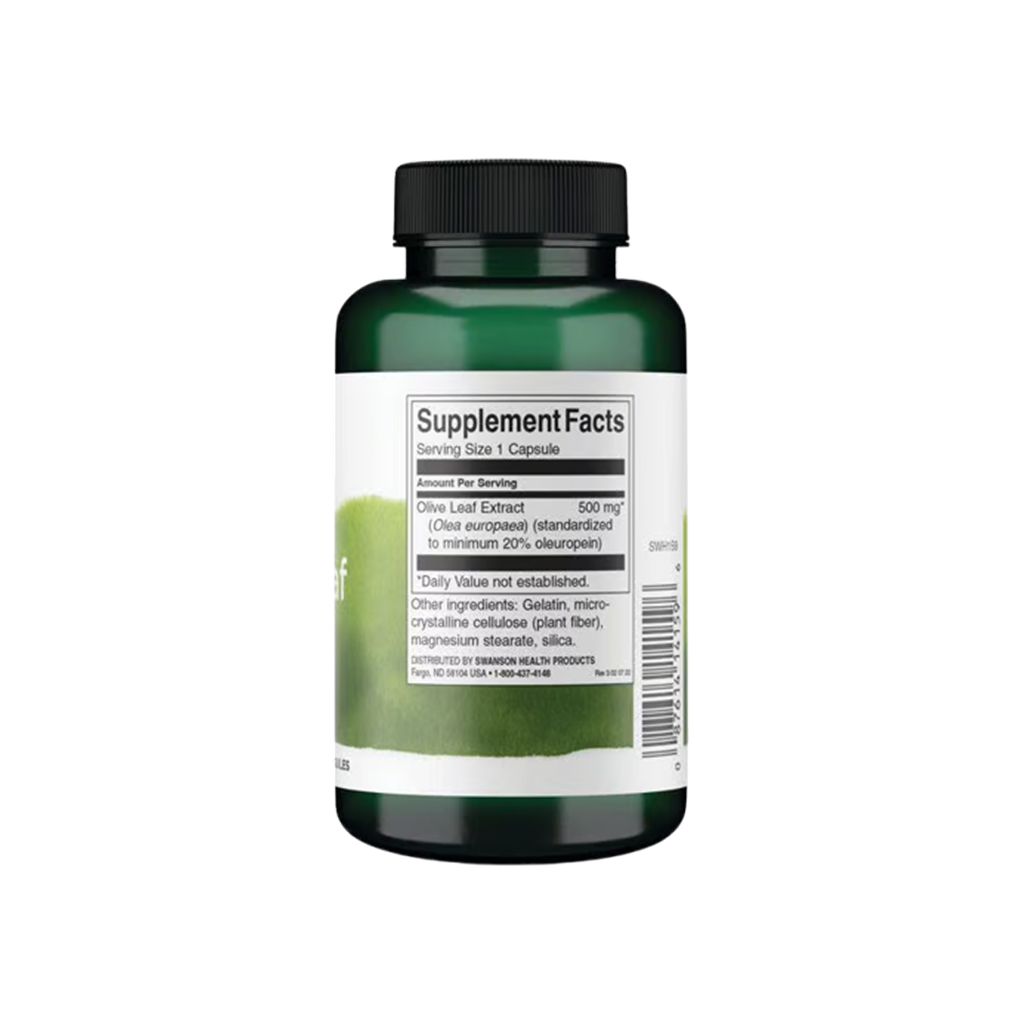 Swanson Superior Herbs Olive Leaf Extract 500 mg 120 Caps