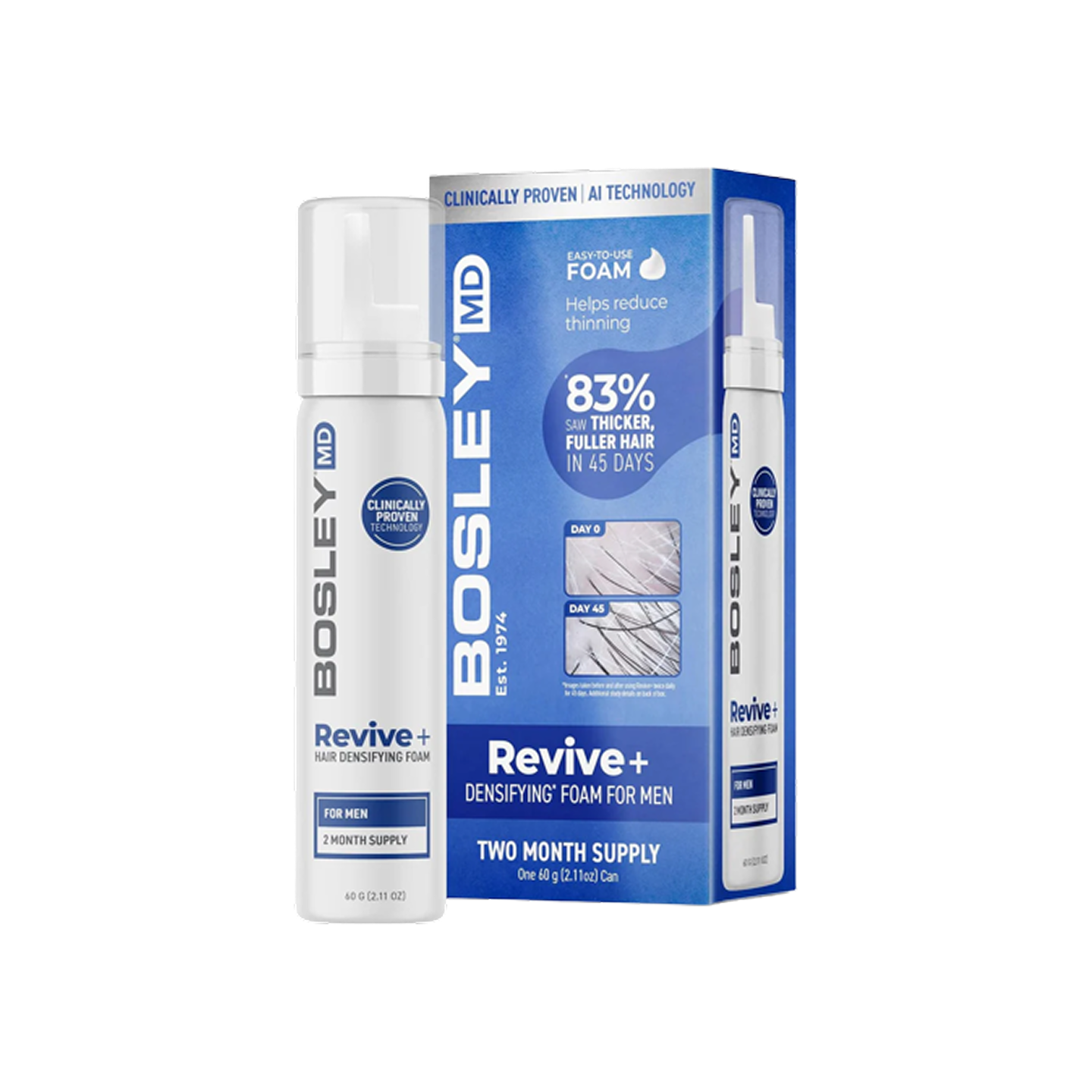 BosleyMD Super Paquete All-Inclusive BosRevive y Espuma Revive