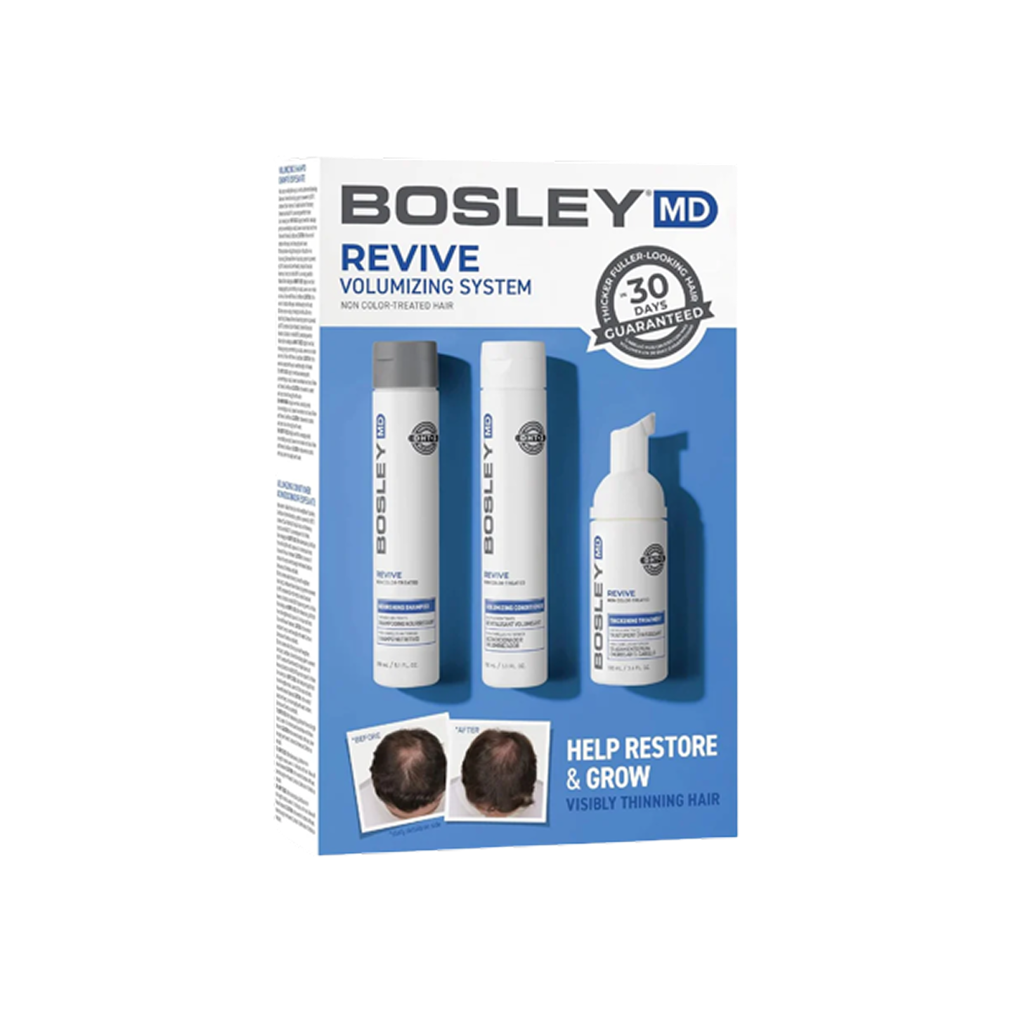 BosleyMD Super Paquete All-Inclusive BosRevive y Espuma Revive