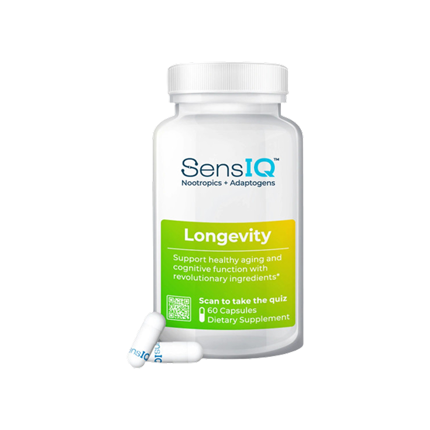 SensIQ Longevity, 60 cápsulas vegetales