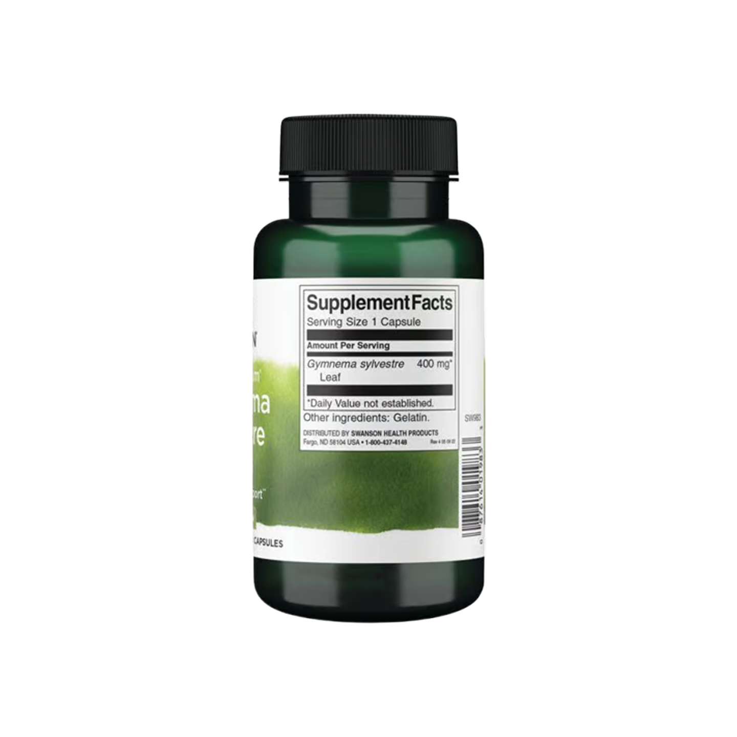 Swanson Premium Gymnema Sylvestre Leaf 400 mg 100 Caps