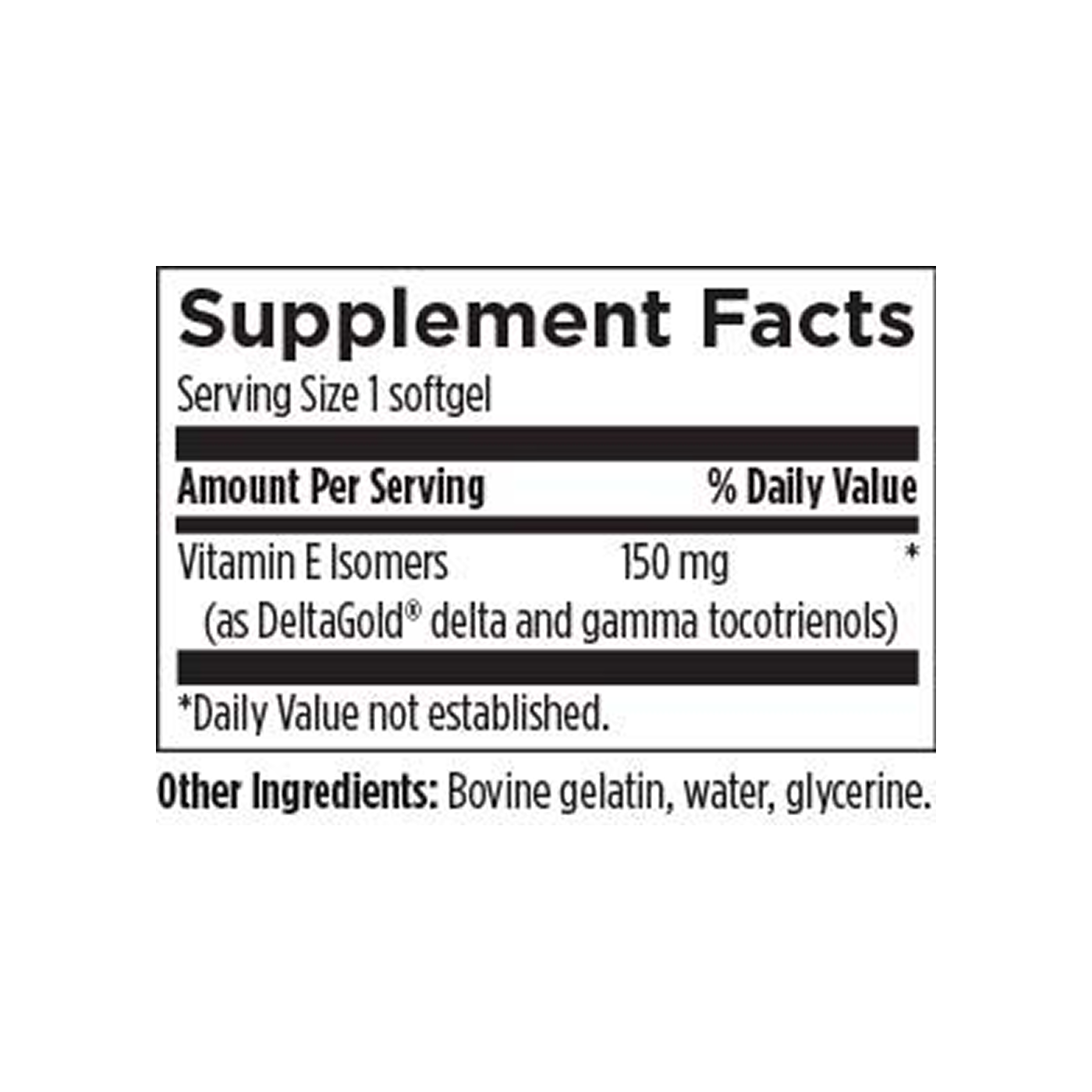 Designs for Health Annatto-E 150 mg 30 softgels