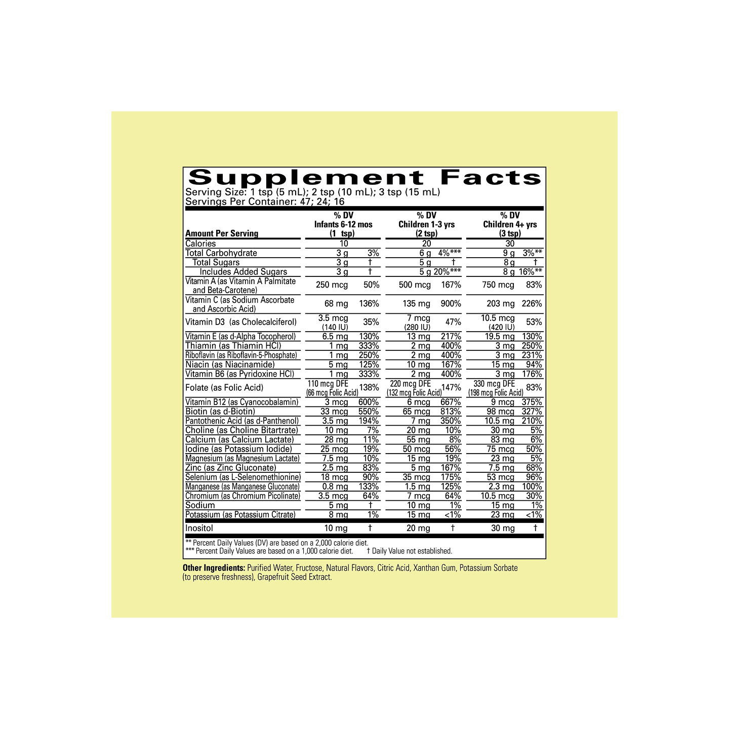 ChildLife Multivitaminas y Minerales para Niños 8 fl oz/237 ml