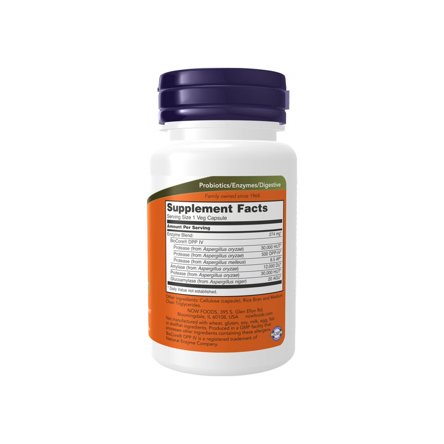 NOW Foods Gluten Digest – 60 Cápsulas Vegetales