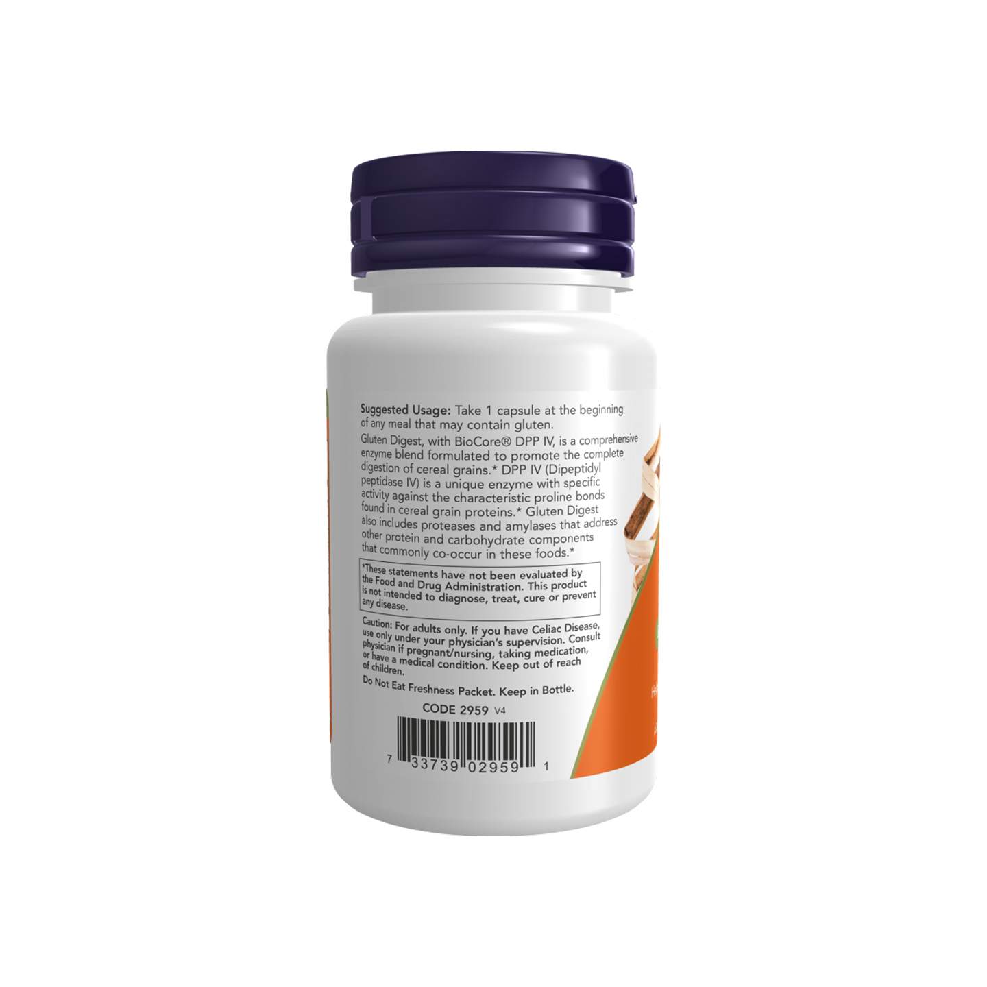 NOW Foods Gluten Digest – 60 Cápsulas Vegetales