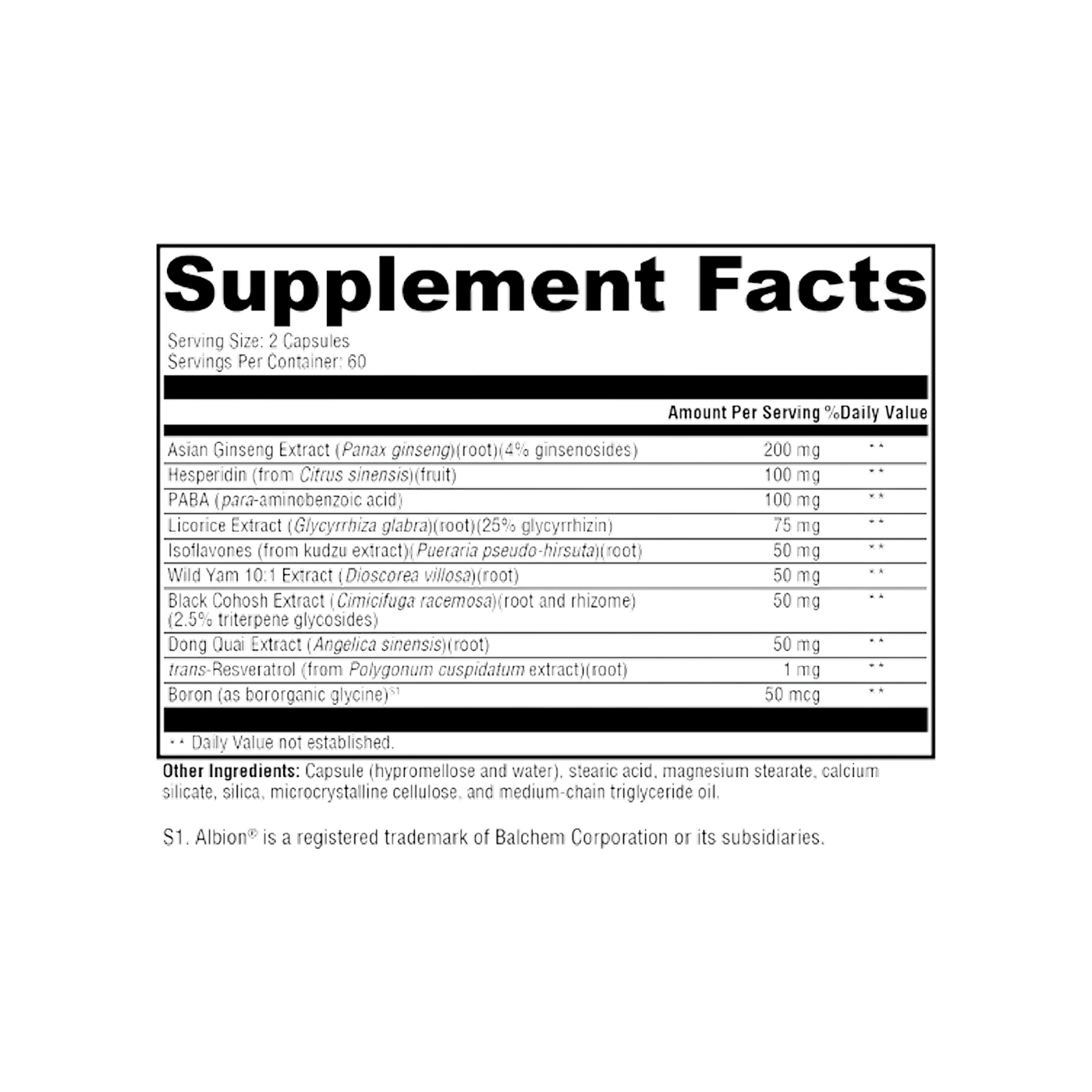 Xymogen MedCaps Menopause 120 cápsulas vegetales