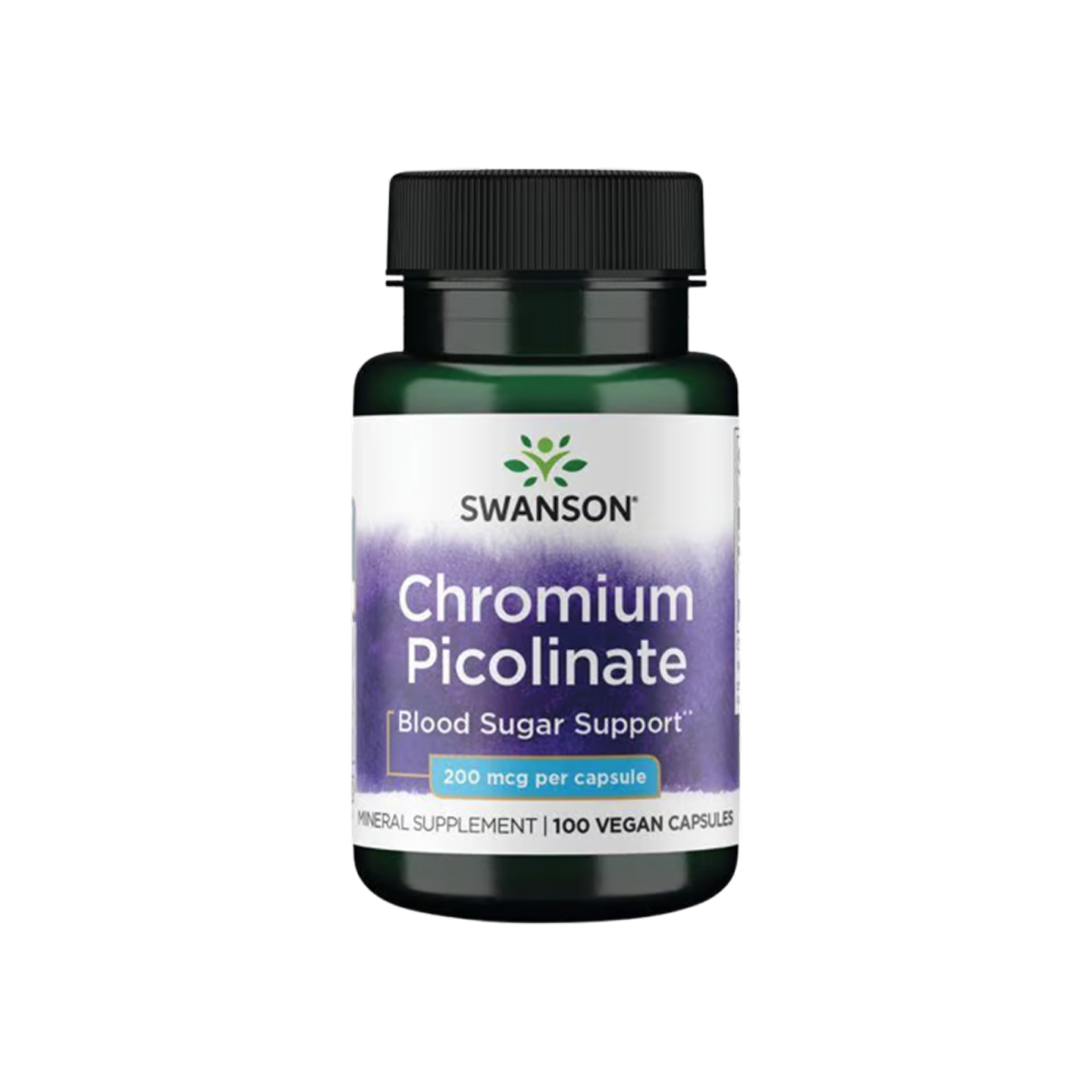 Swanson Premium Chromium Picolinate 200 mcg 100 caps