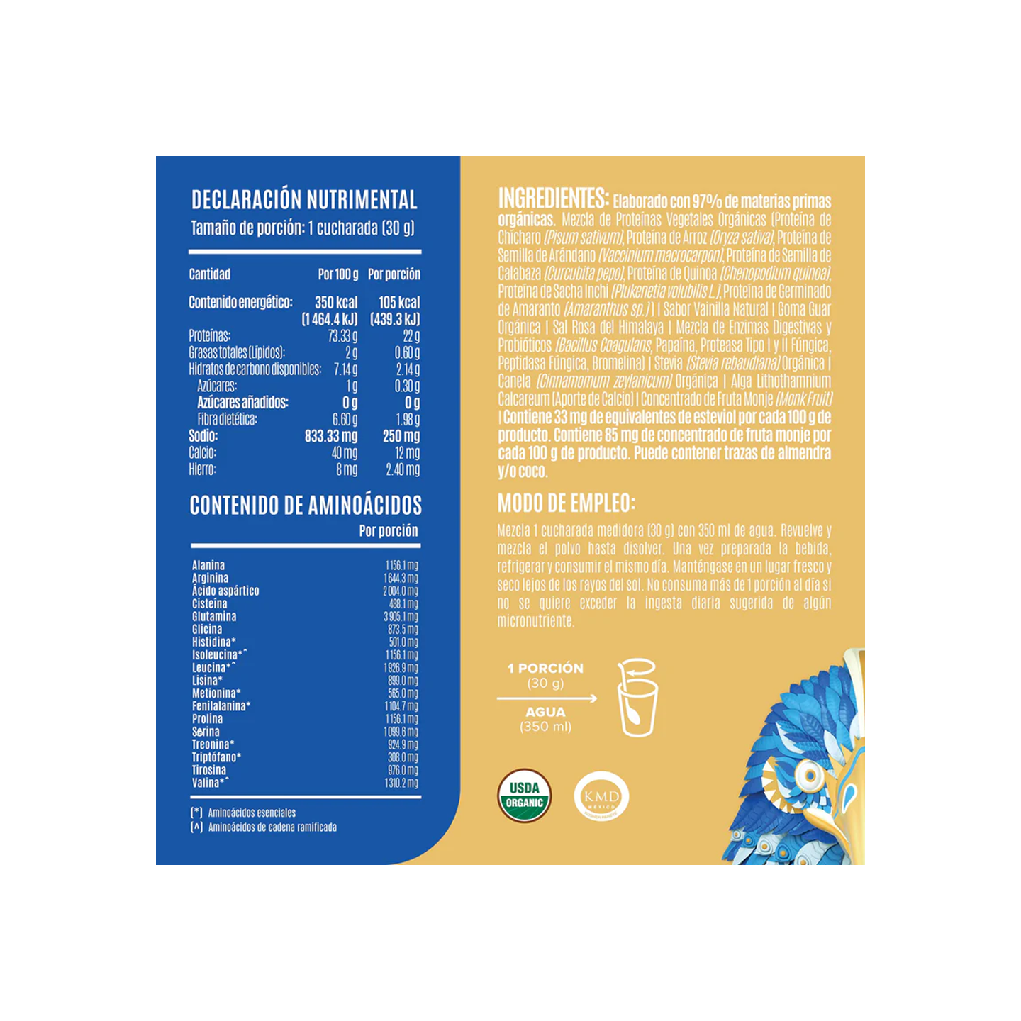 Falcon Protein Vainilla 1.8 kg – 60 Porciones