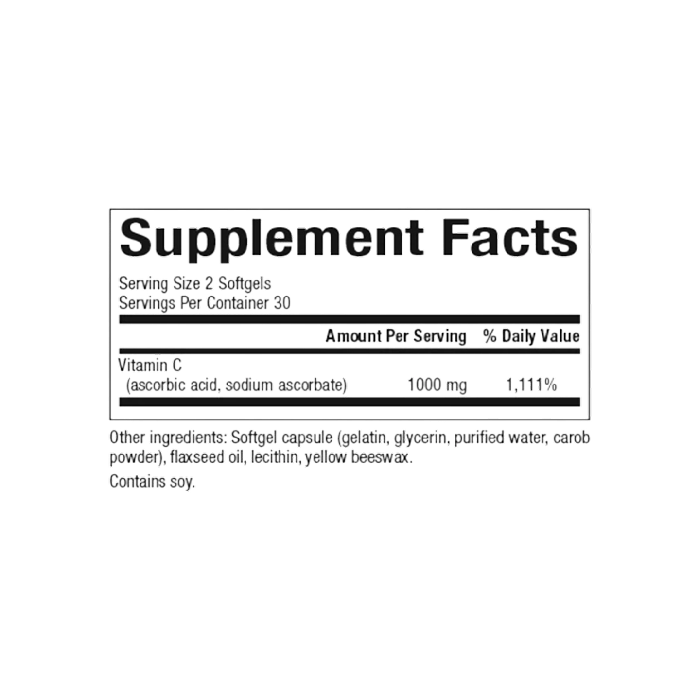 Natural Factors Vitamina C Liposomal 1000 mg 60 cápsulas blandas