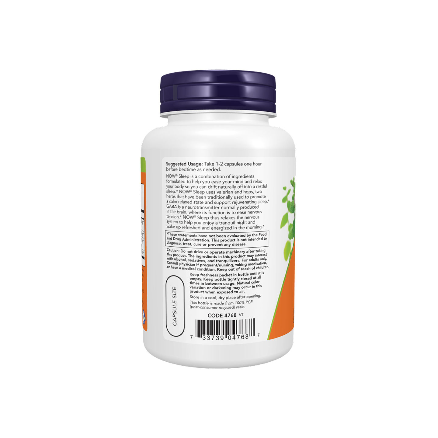NOW Foods Sleep Veg Capsules – 90 Cápsulas Vegetales