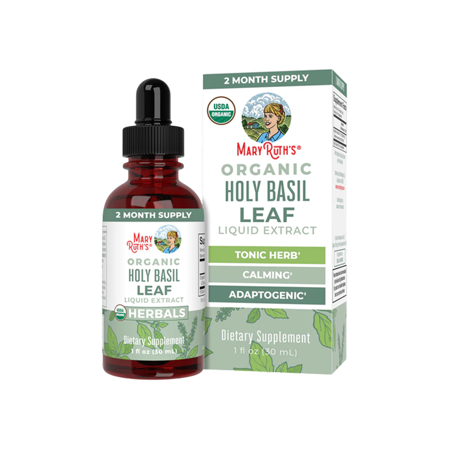 MaryRuth Organics Holy Basil Leaf 1 oz (30 ml)